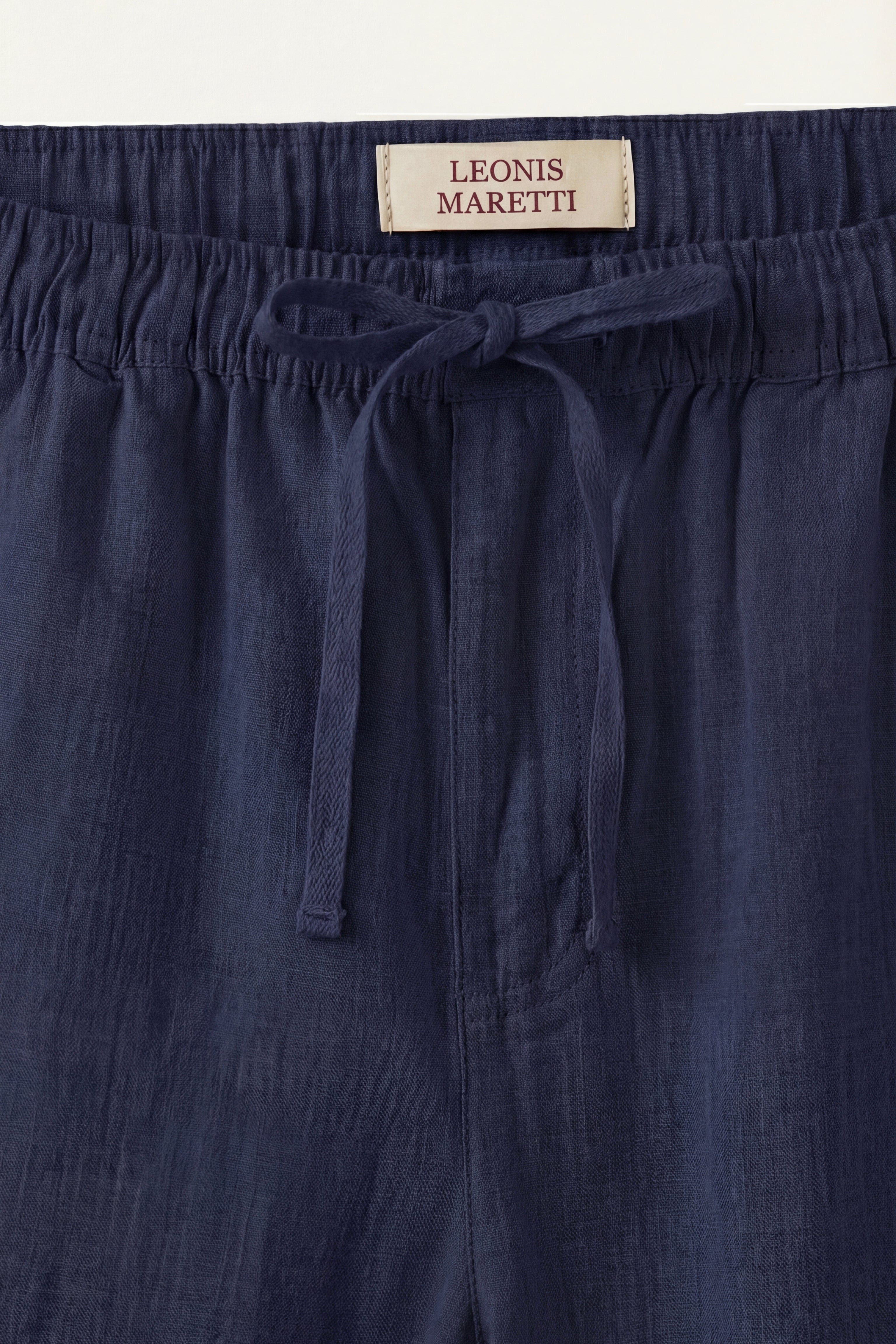 Bellagio Linen Set Long Sleeve Navy
