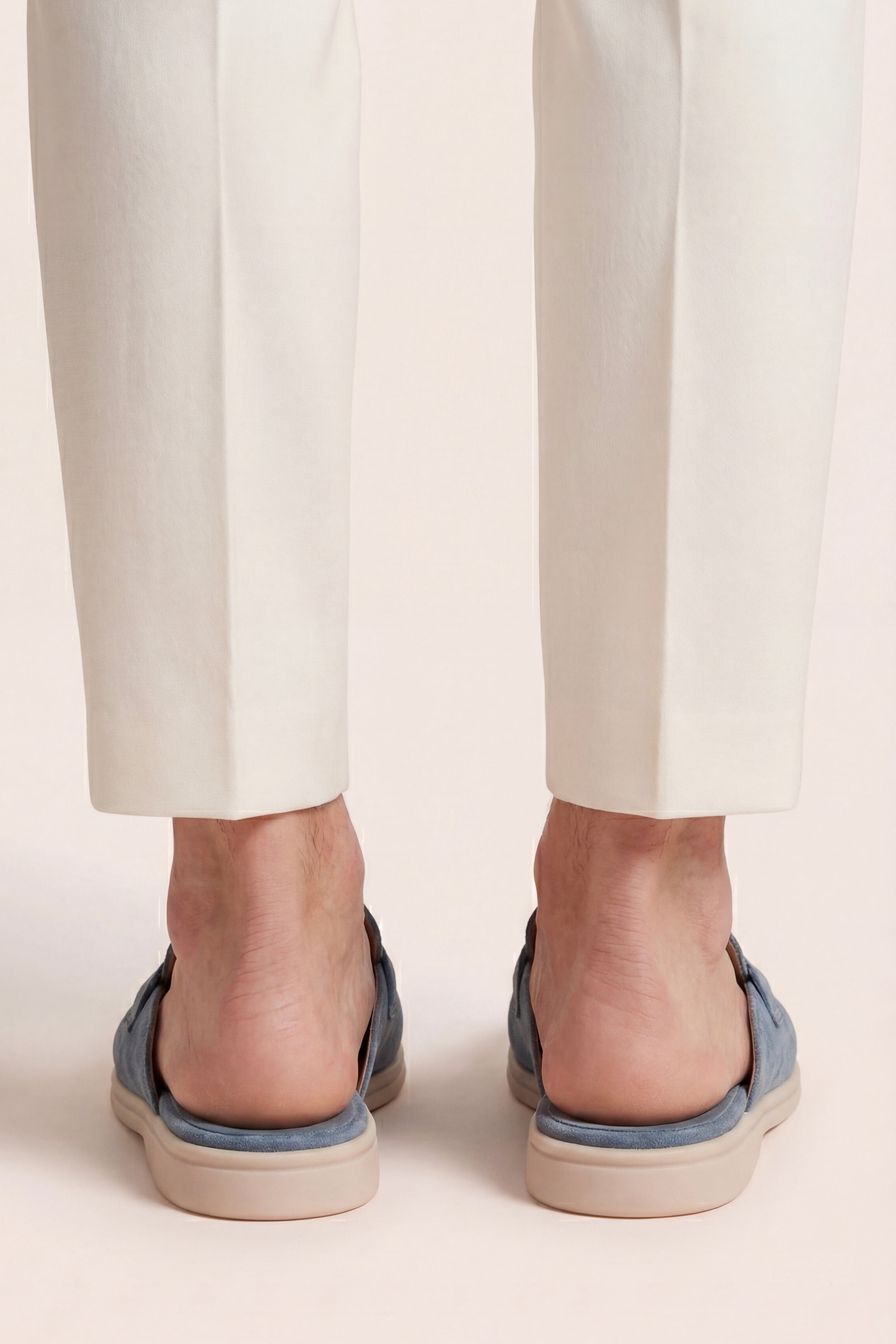 Maretti Buckle Mule Blue