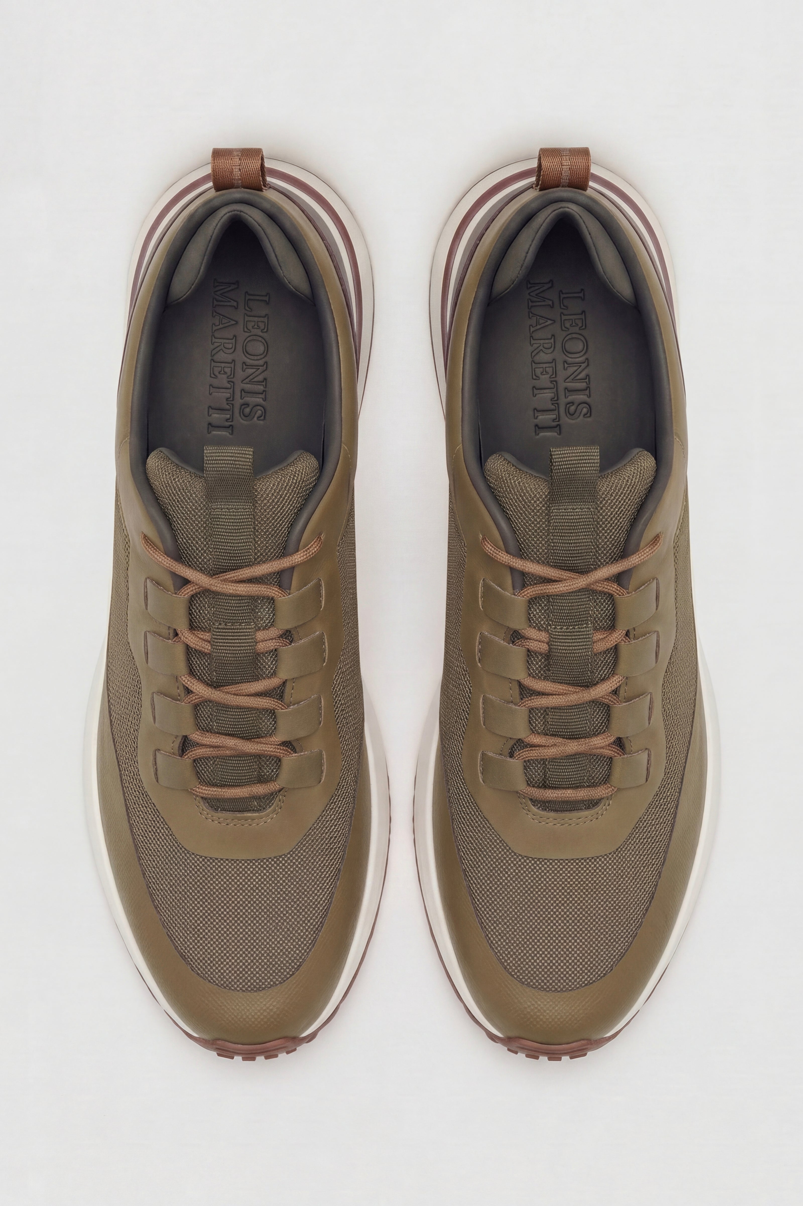 Maretti Sneaker Olive Brown