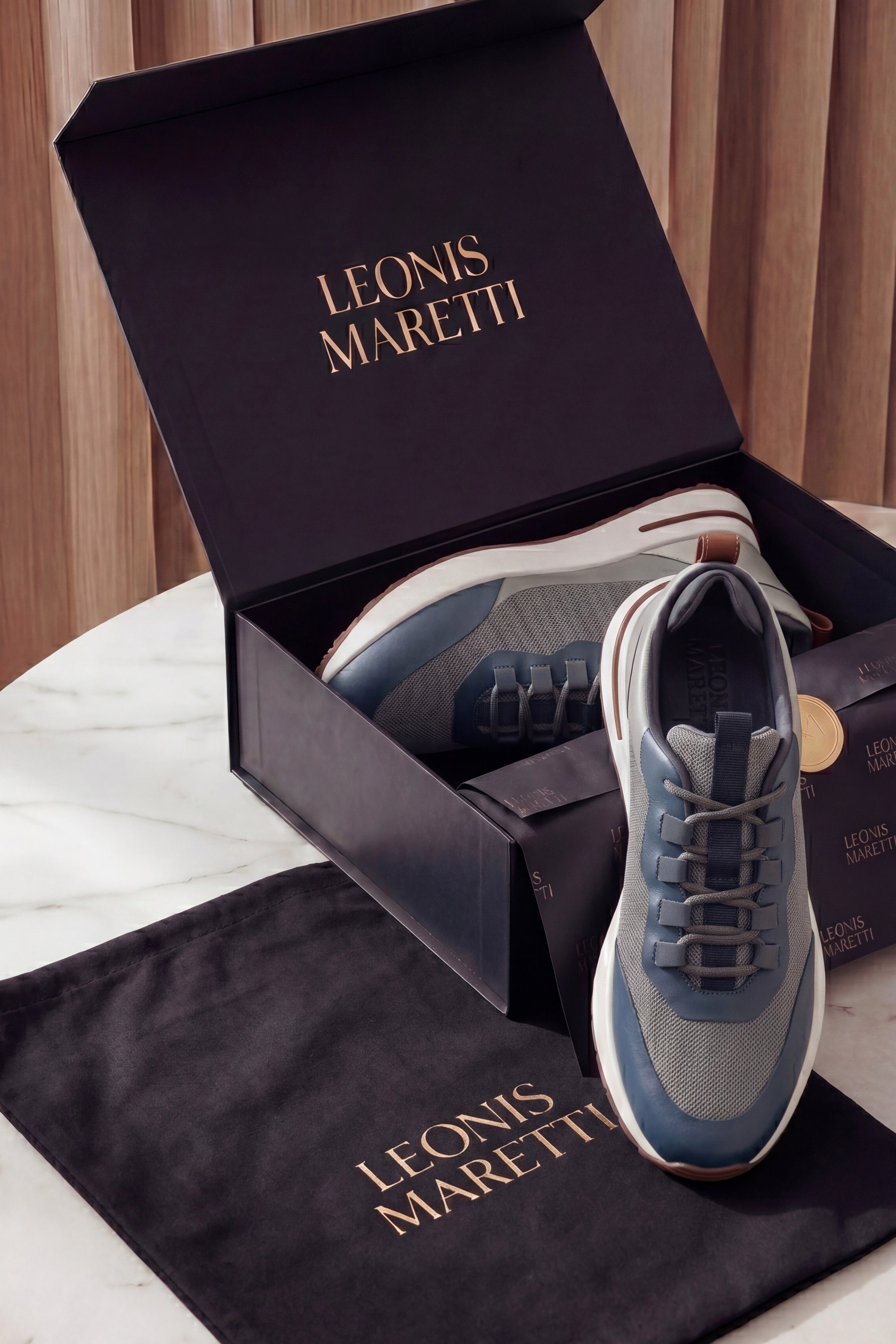 Maretti Sneaker Steel Blue
