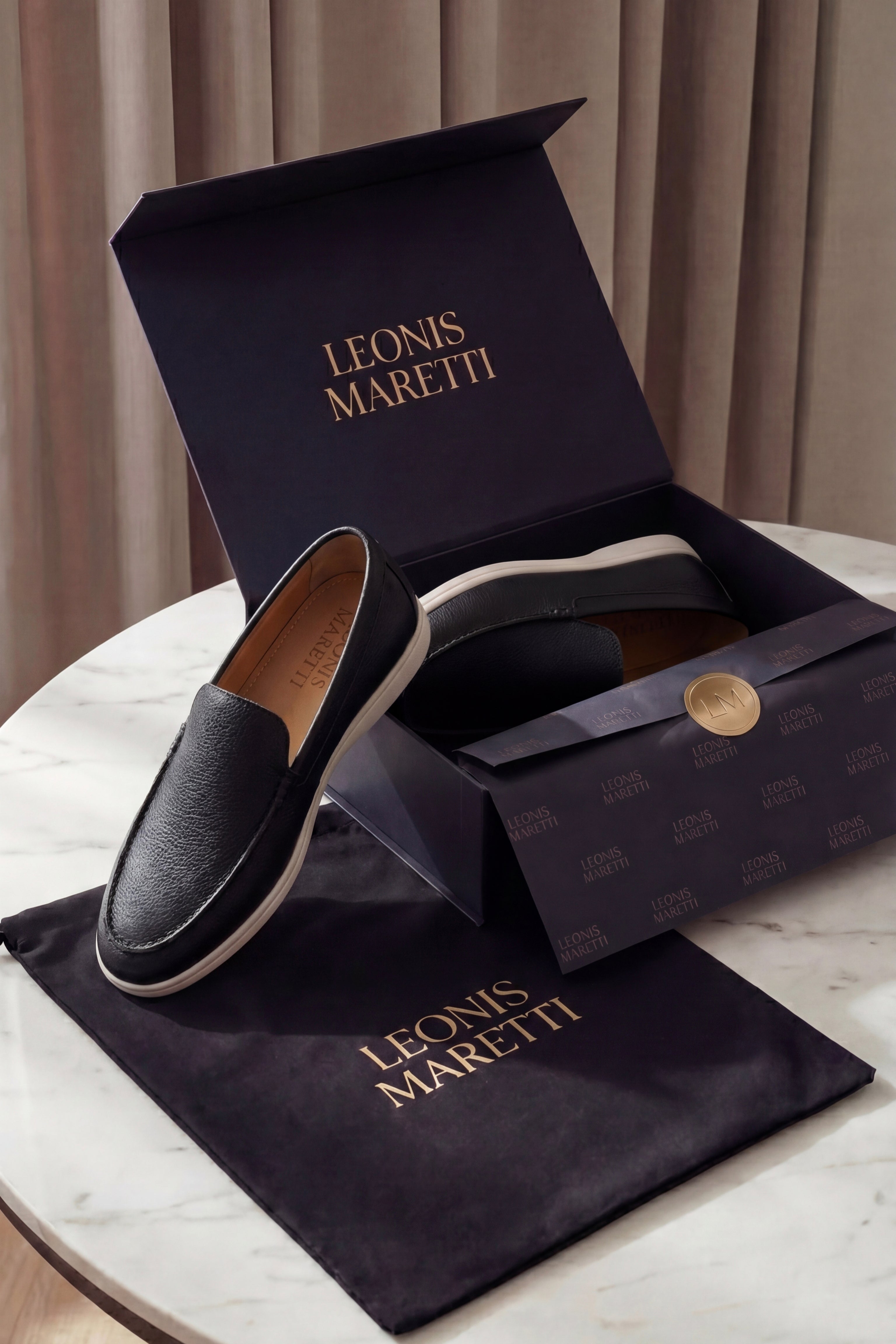 Alvero Dressed Loafer Black