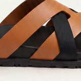 Tuscana Sandal Black/Brown
