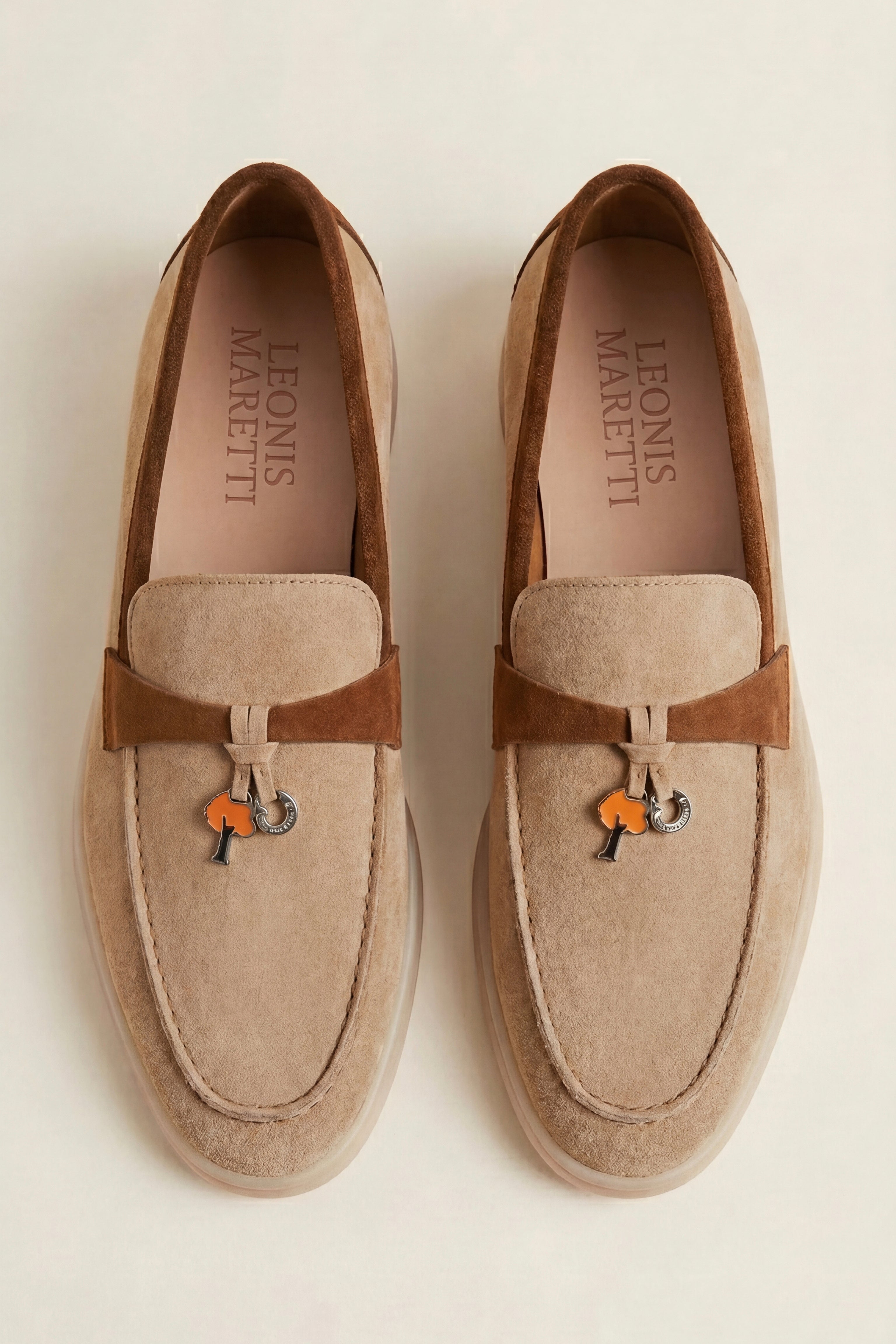 Avenza Buckle Loafer Beige