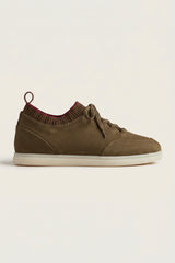 Solano Suede Slip-On Olive
