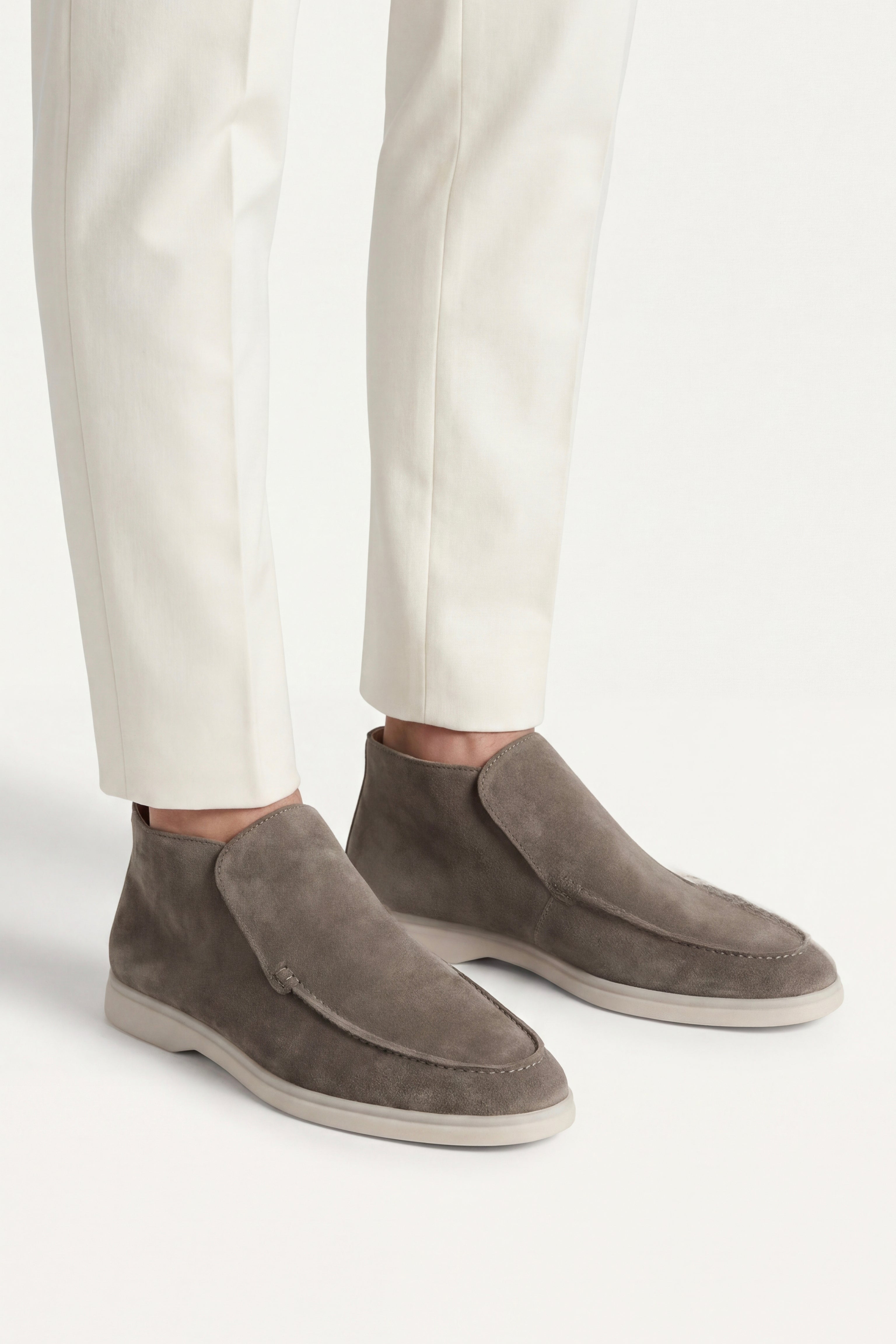 Arzano High Top Loafer Olive Green