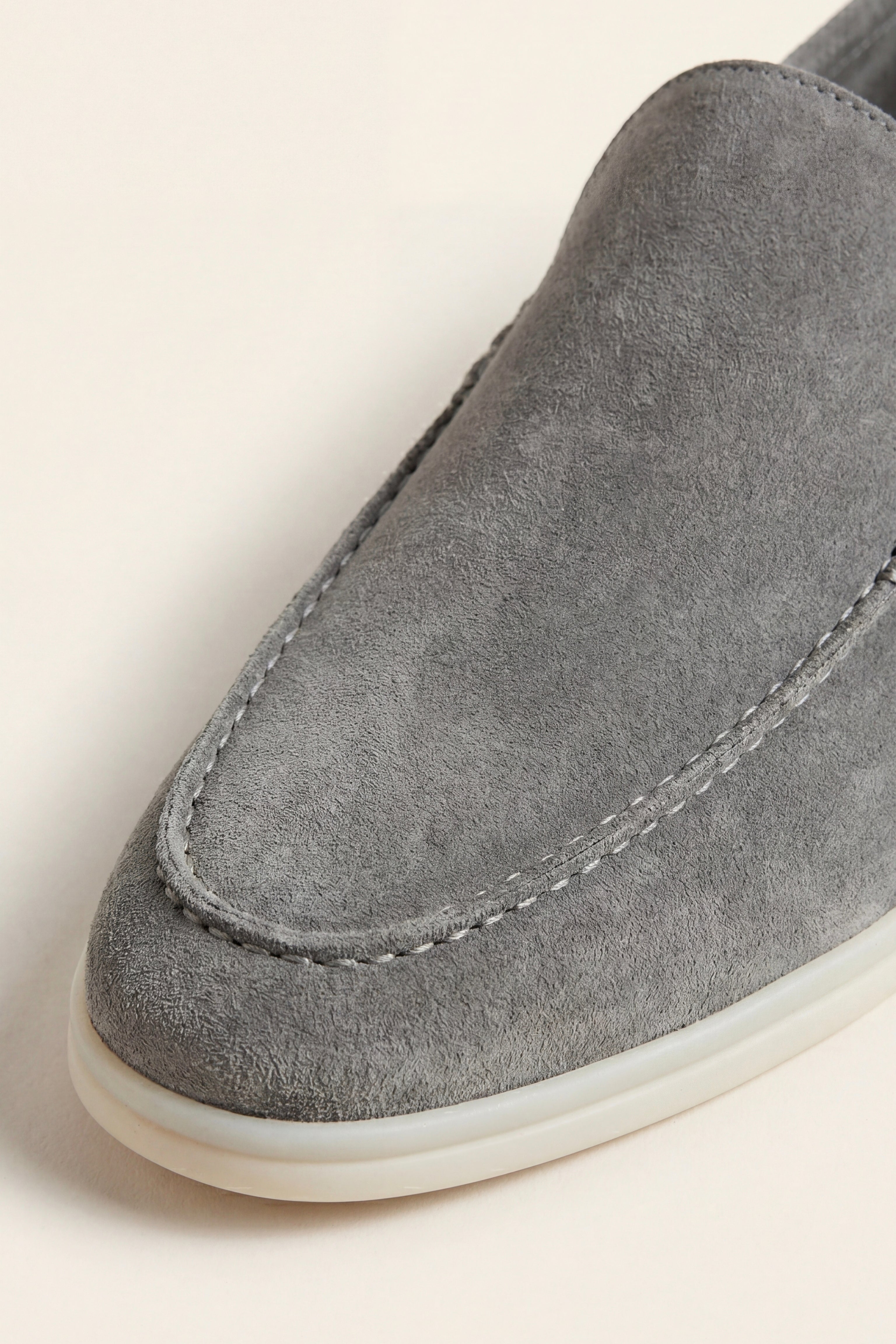 Leonis Suede Loafers Grey