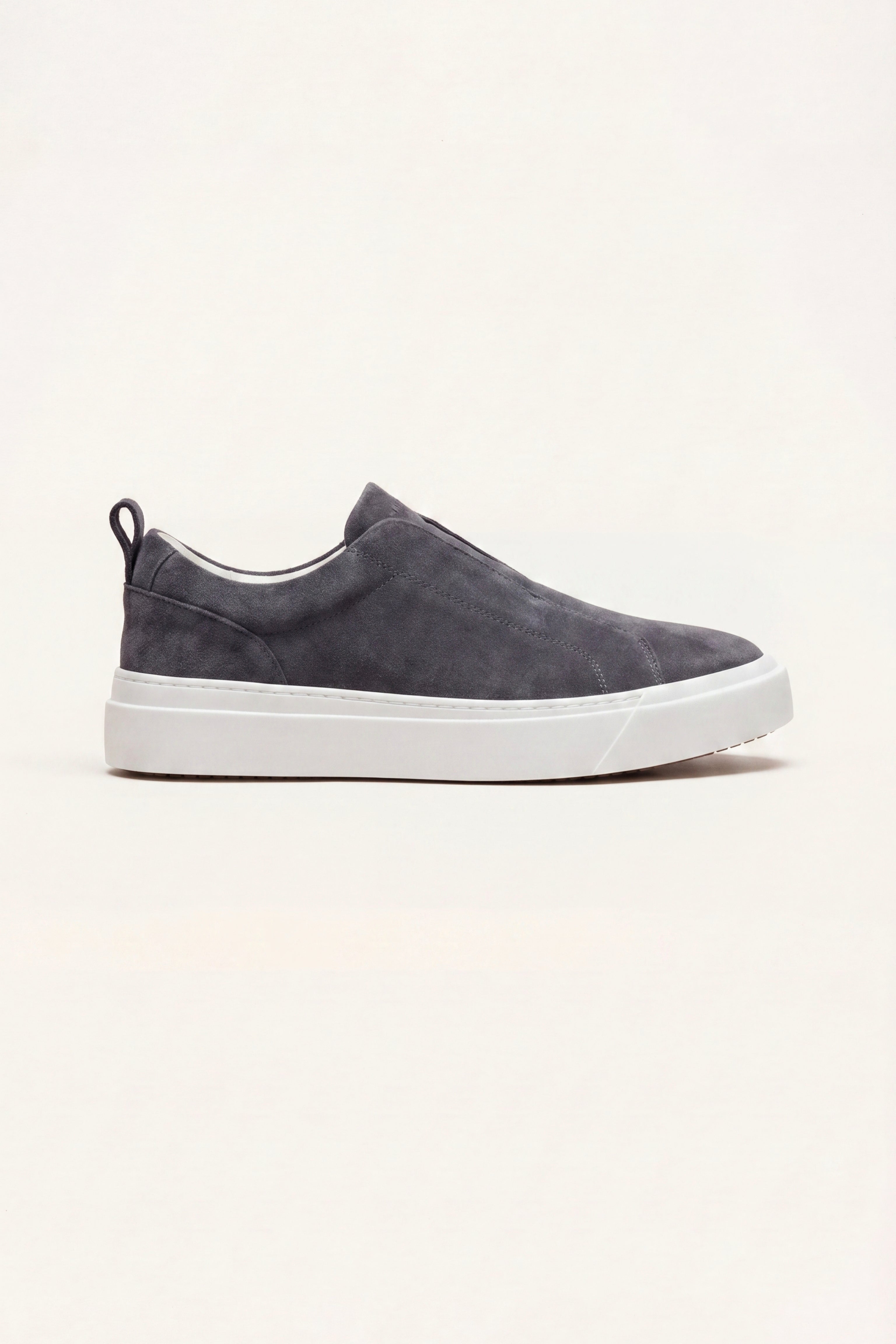 LeoMar V1 Suede Slip-On Grey