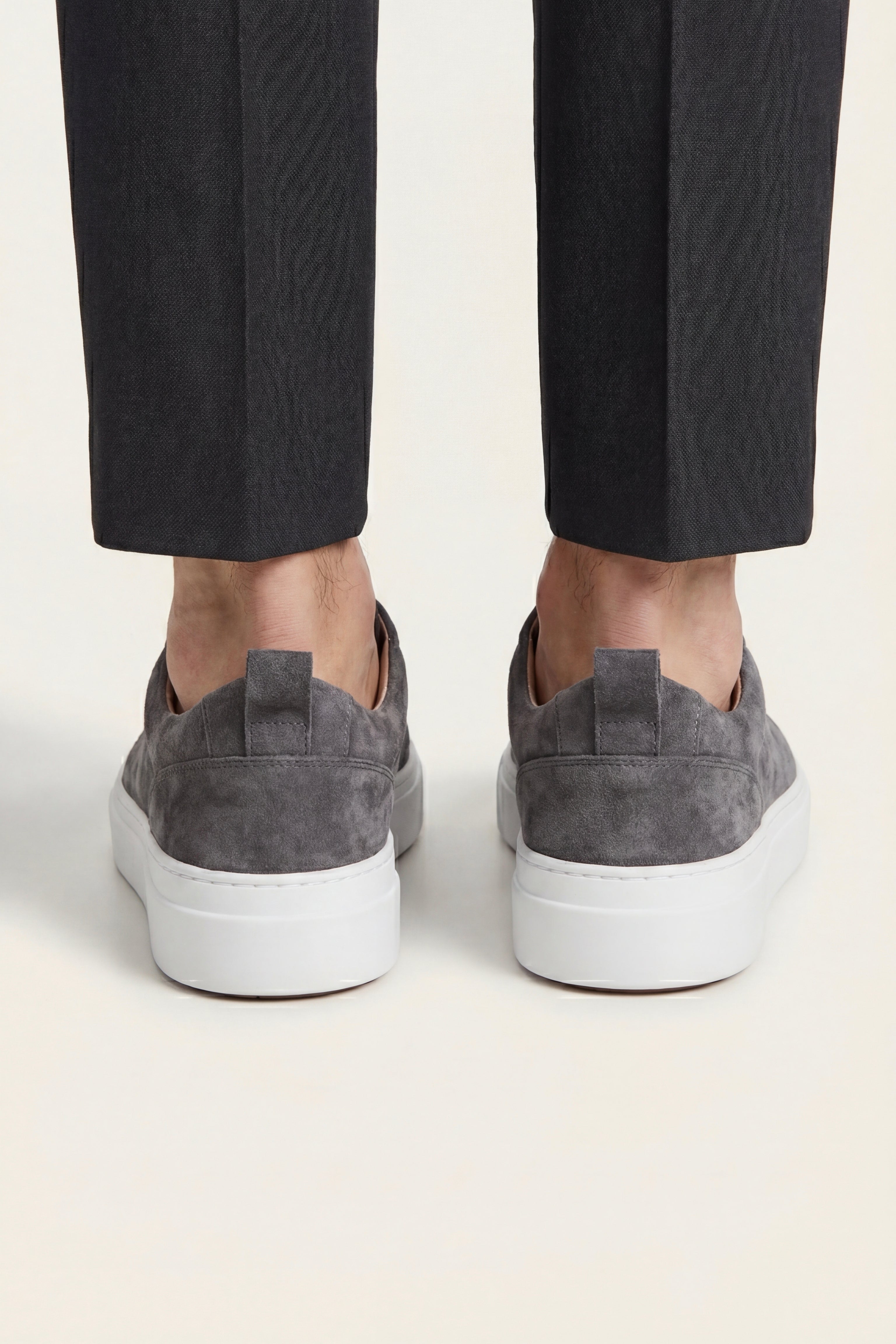 LeoMar V1 Suede Slip-On Grey
