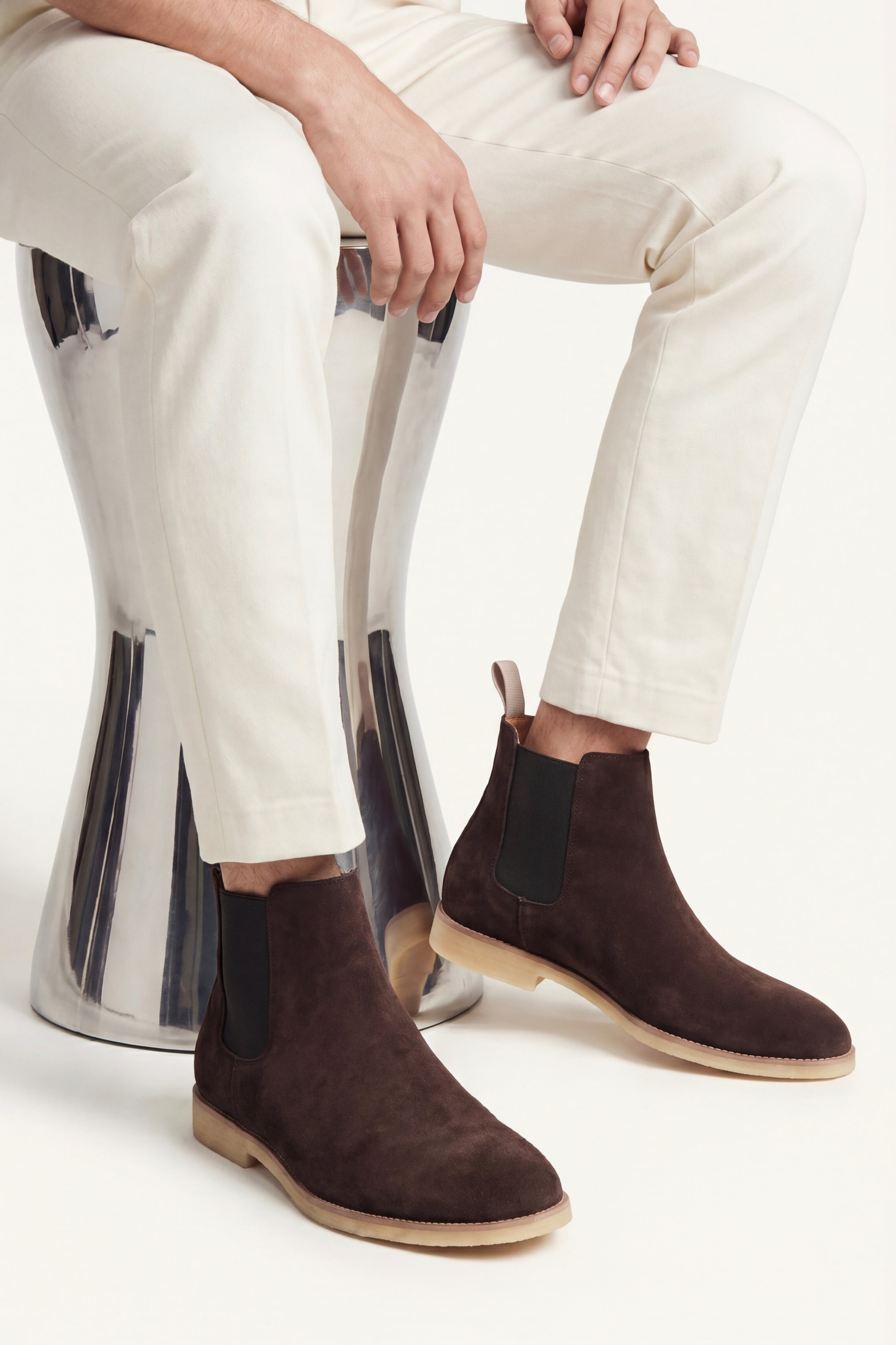 Lerano Chelsea Boots Dark Brown