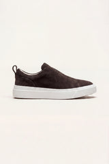 LeoMar V1 Suede Slip-On Brown