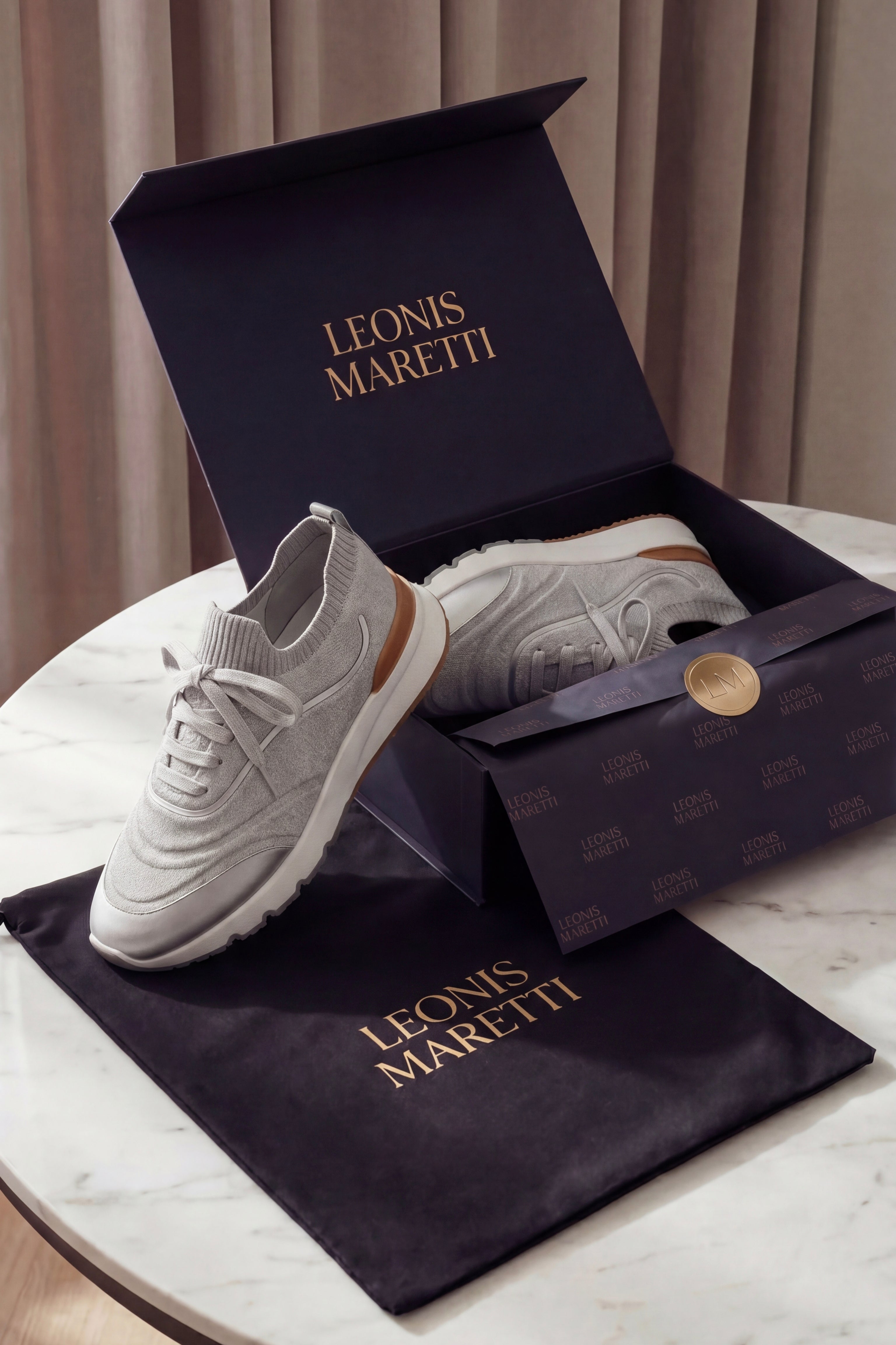 Montero Mesh Sneaker Silver