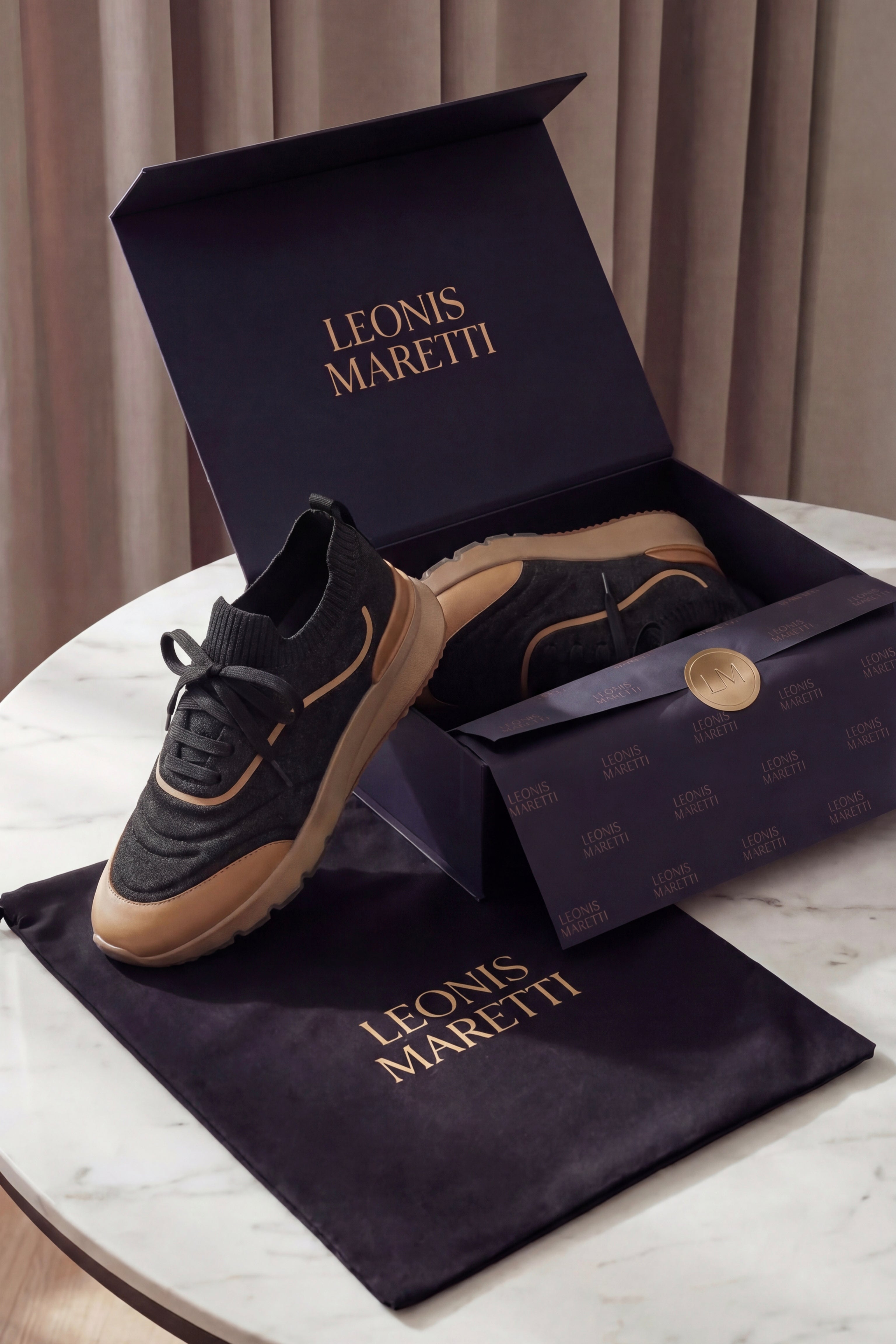 Montero Mesh Sneaker Black