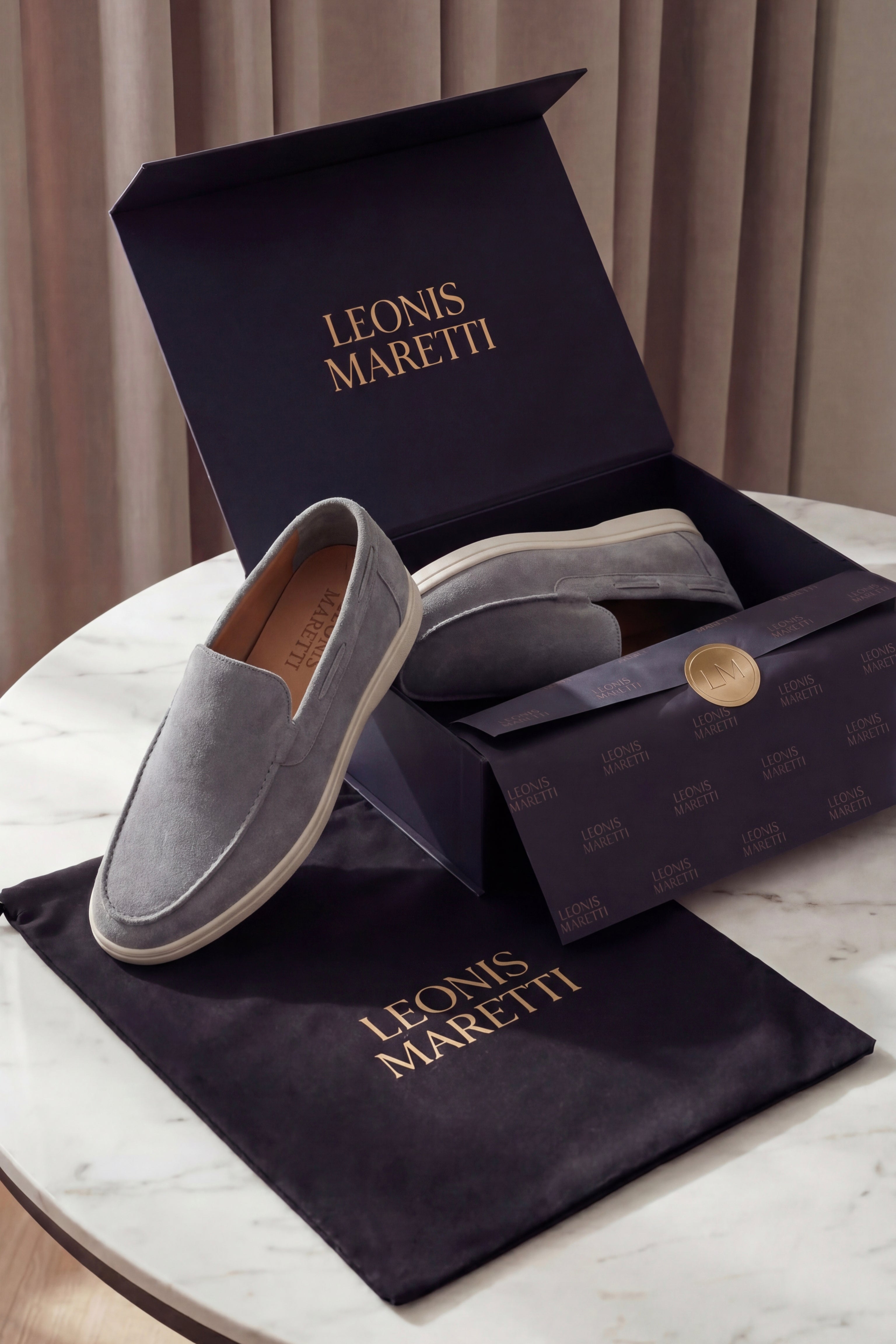 Leonis V2 Loafer Light Grey