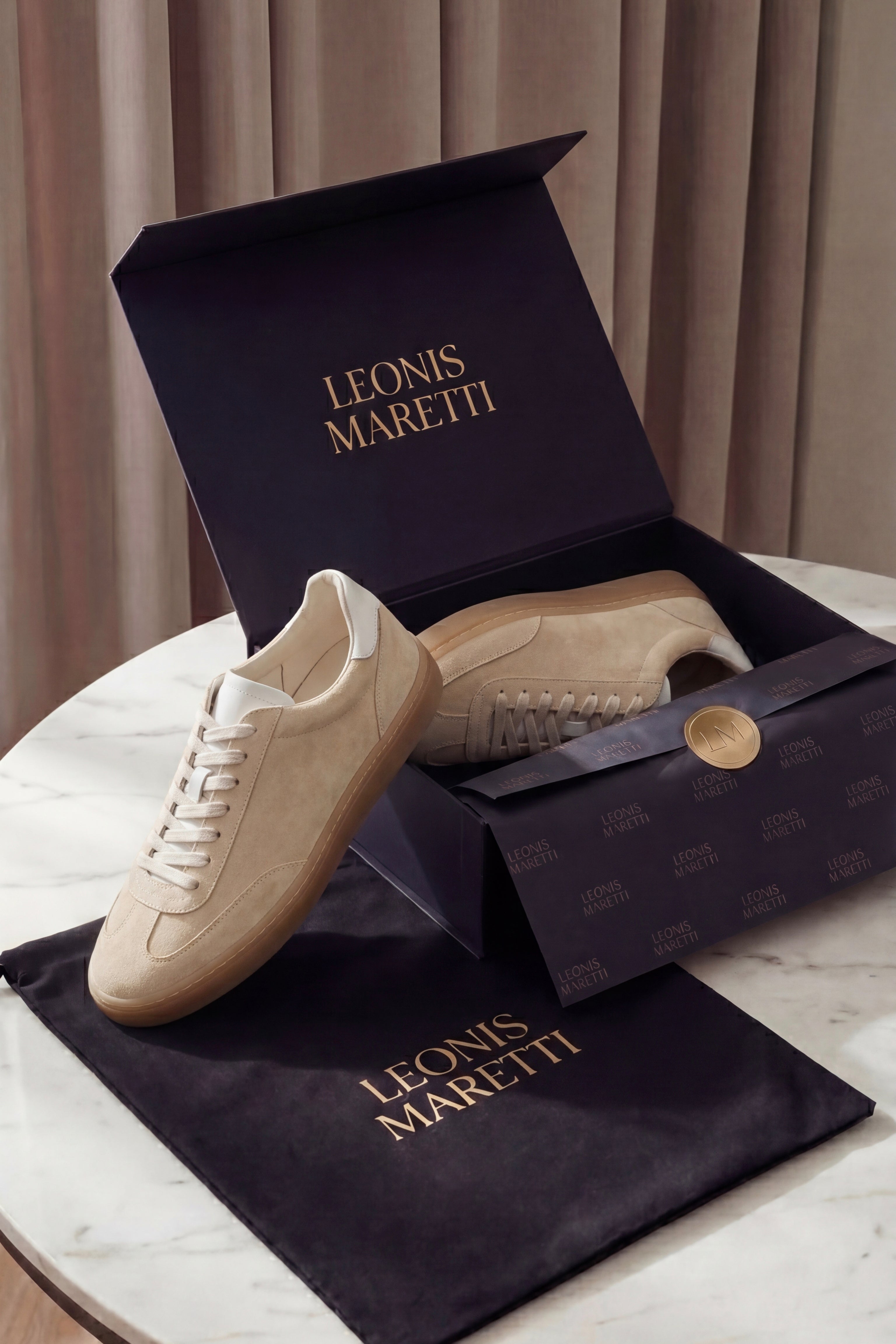 Lucca Summer Walk Sneaker Beige