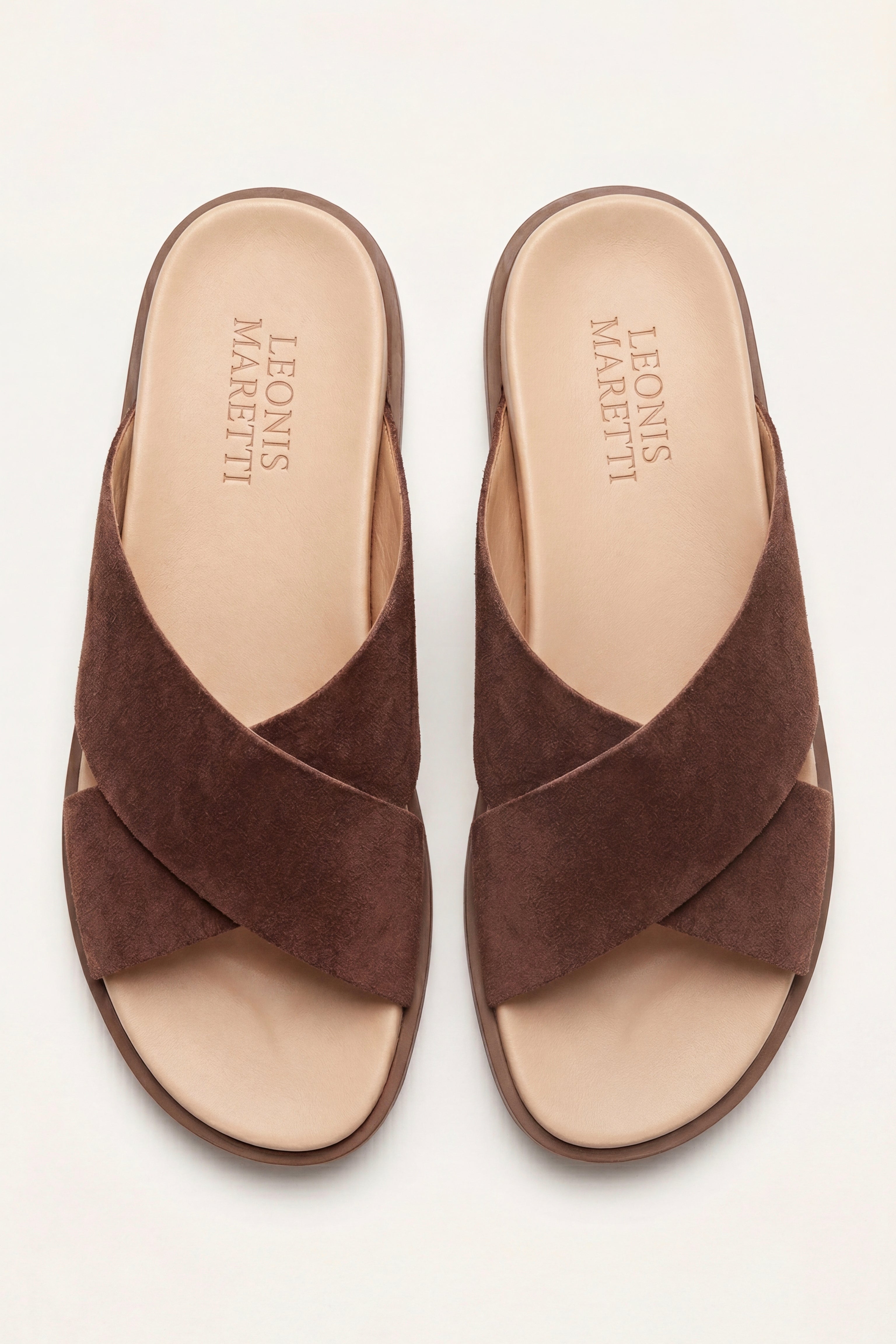 Como Cross Slides Brown