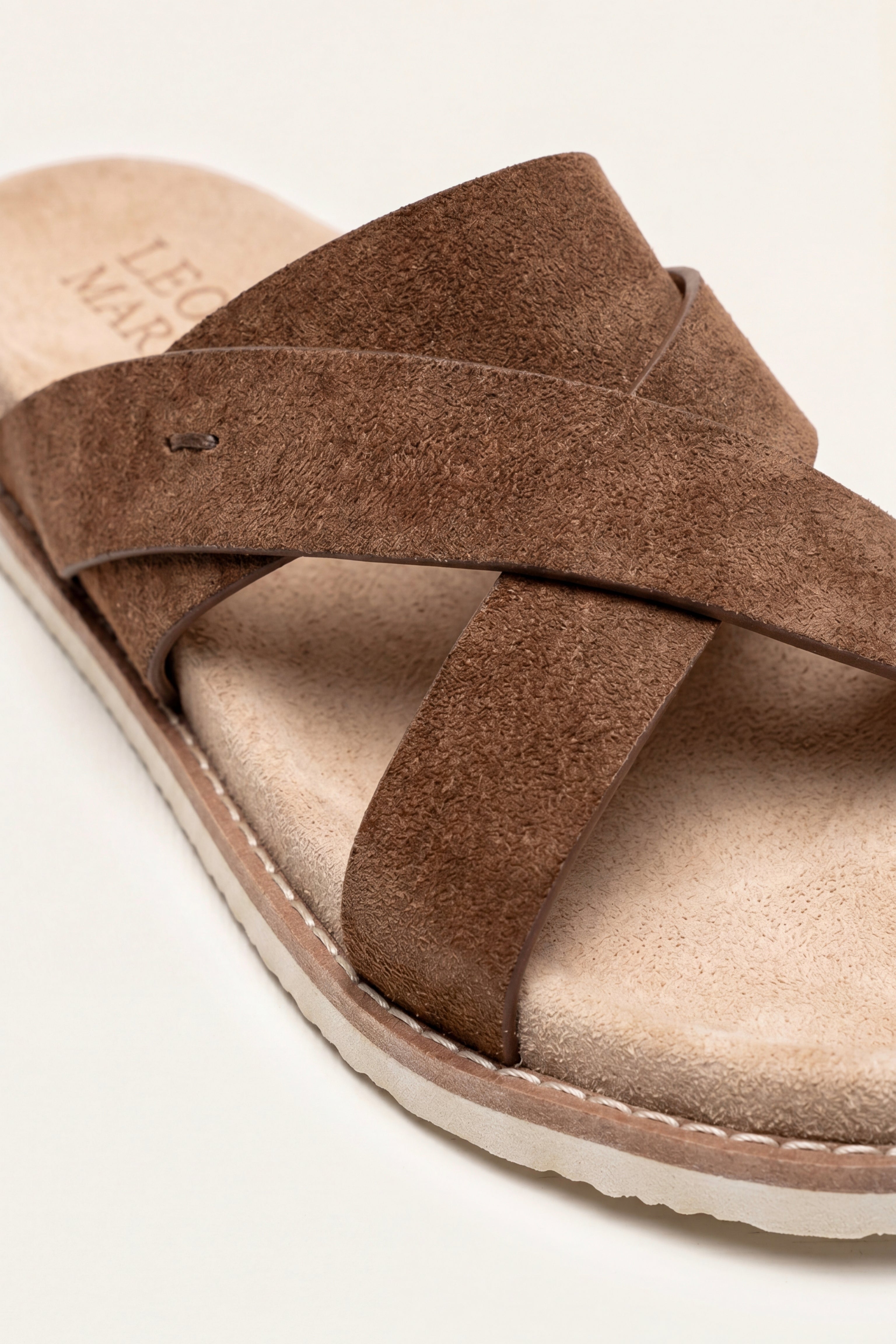 Ravello Cross Slides Brown