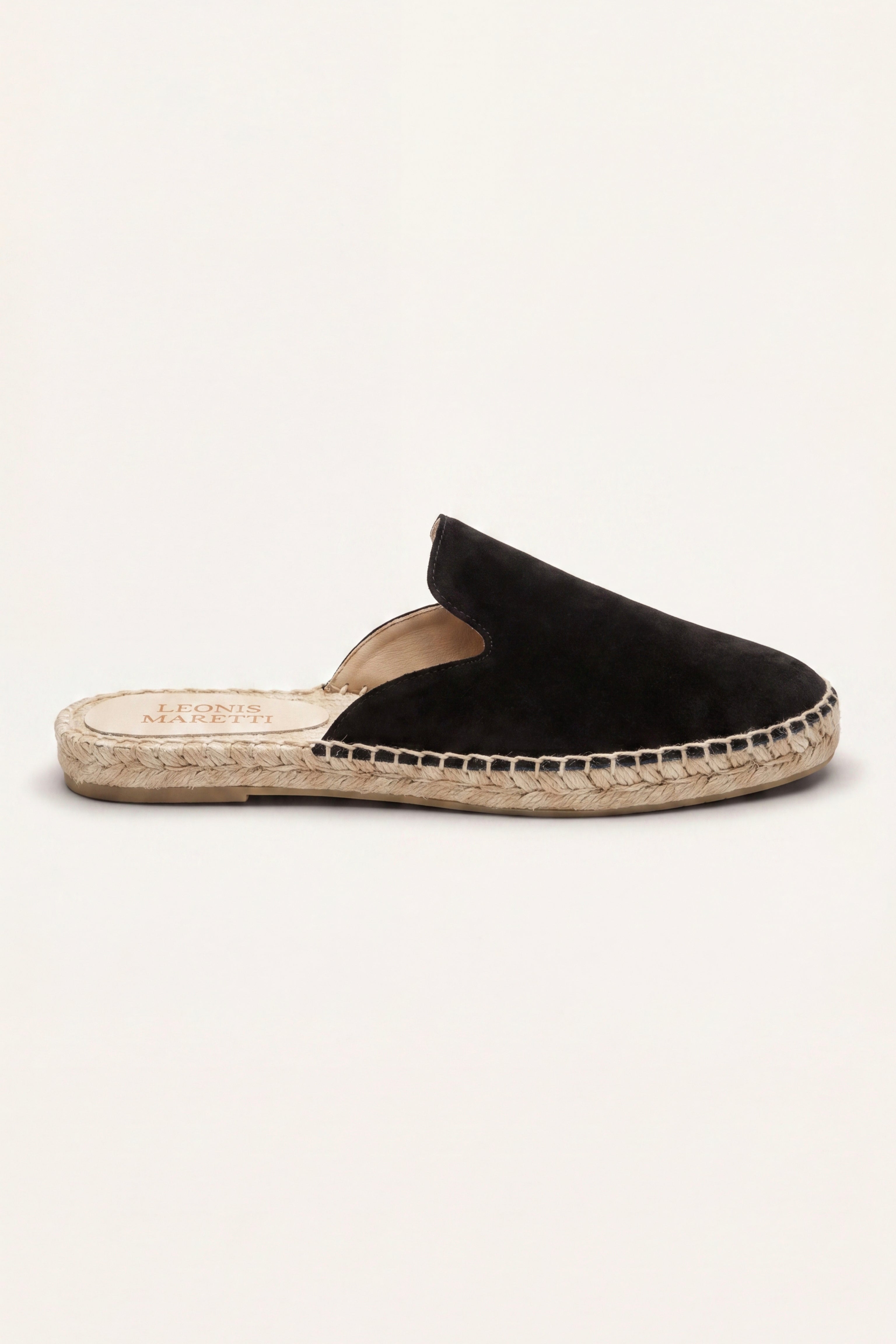 Taormina Espadrille Mule Black