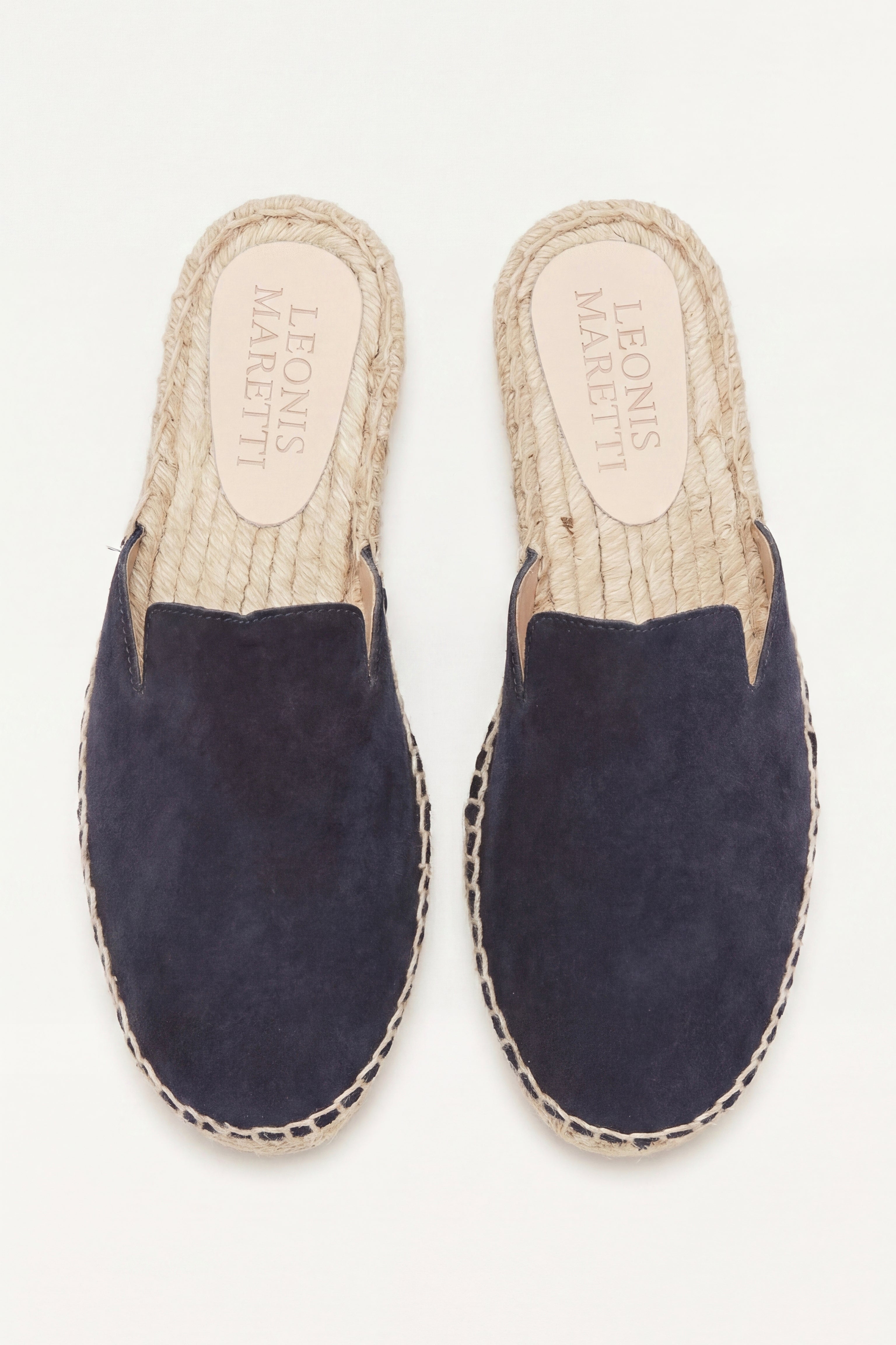 Taormina Espadrille Mule Navy