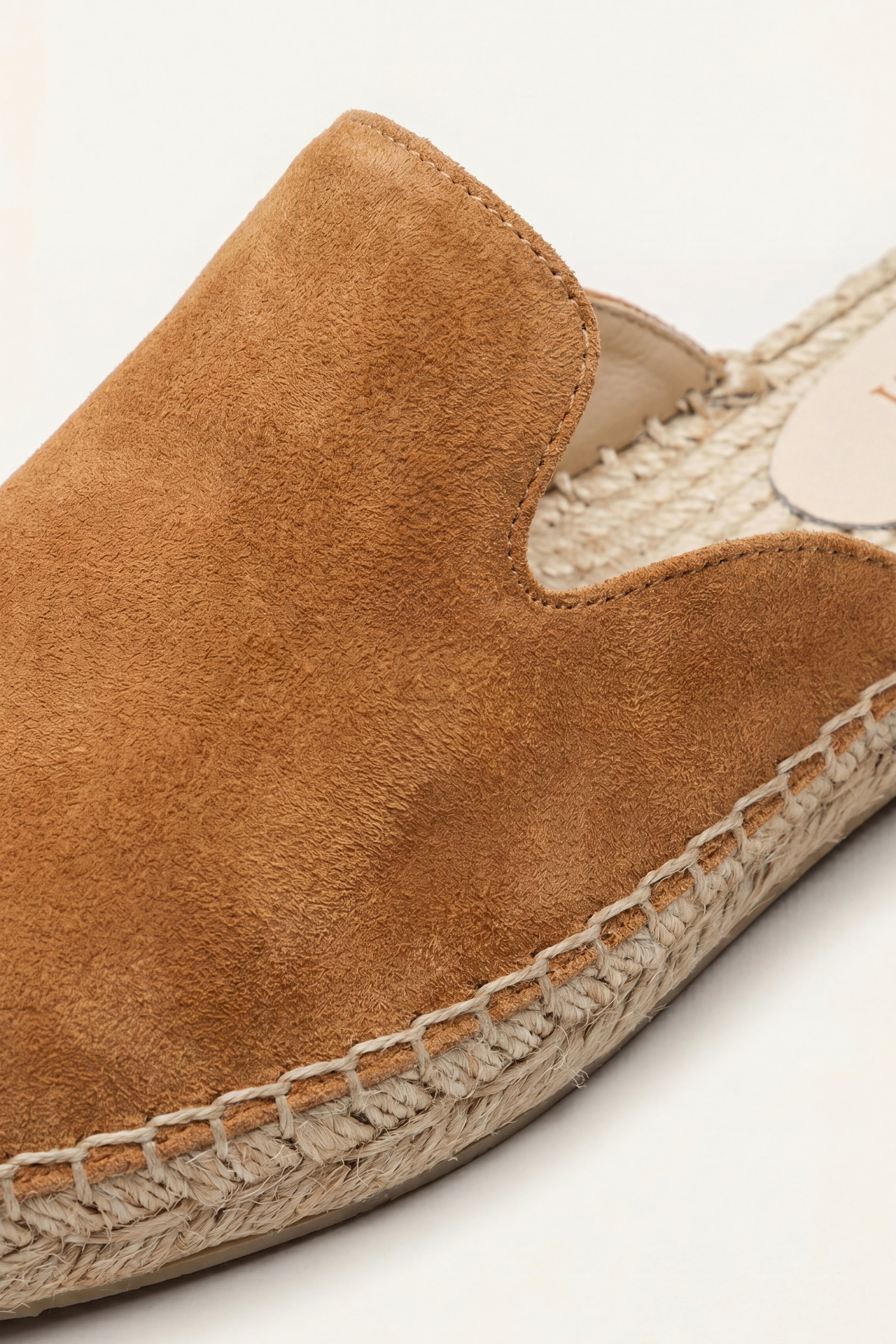 Taormina Espadrille Mule Camel