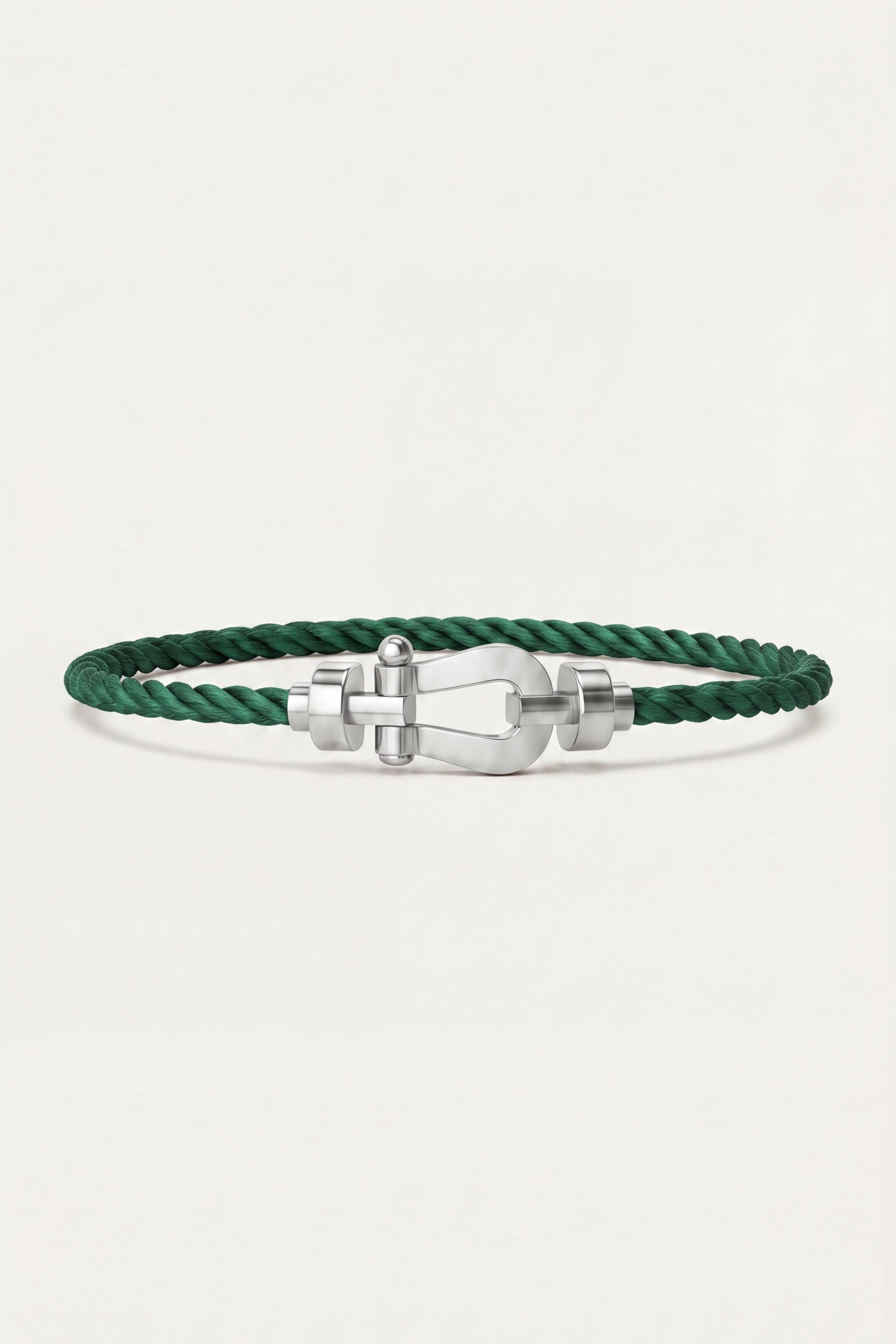 Ortigia Platinum Bracelet Forest Green