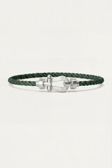 Ortigia Platinum Bracelet Sage Green