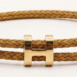 Savona Woven Bracelet Camel