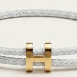 Savona Woven Bracelet White