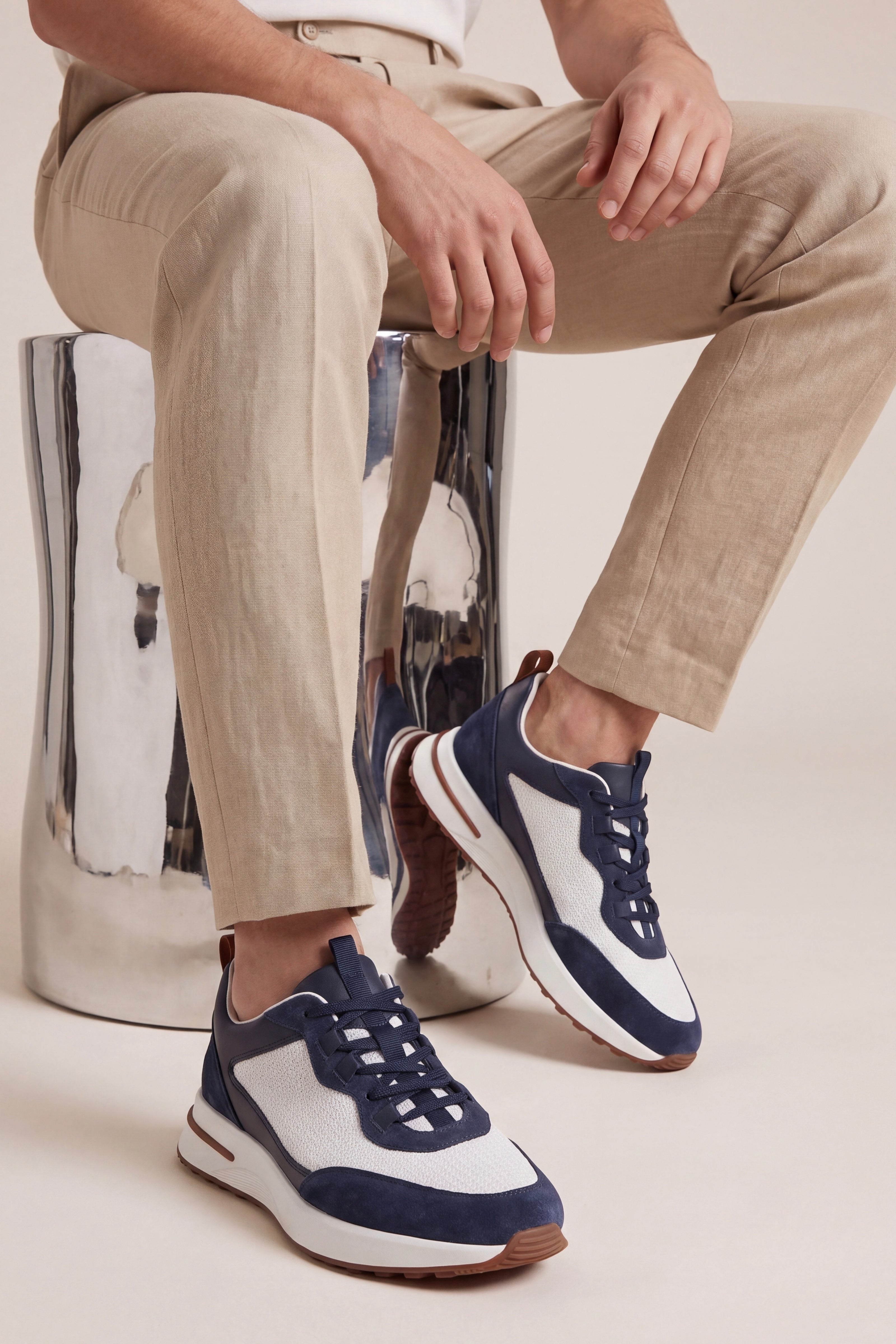 Maretti Sneaker V2 Navy & White