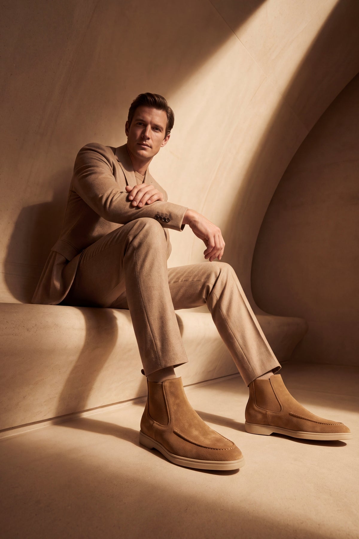 Mantova Chelsea Boots Tan