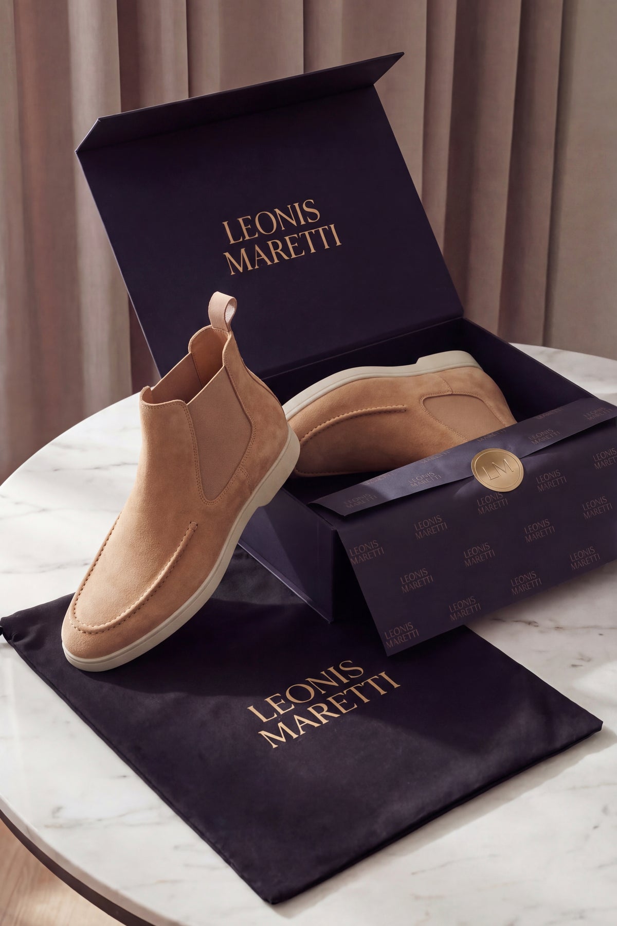 Mantova Chelsea Boots Sand