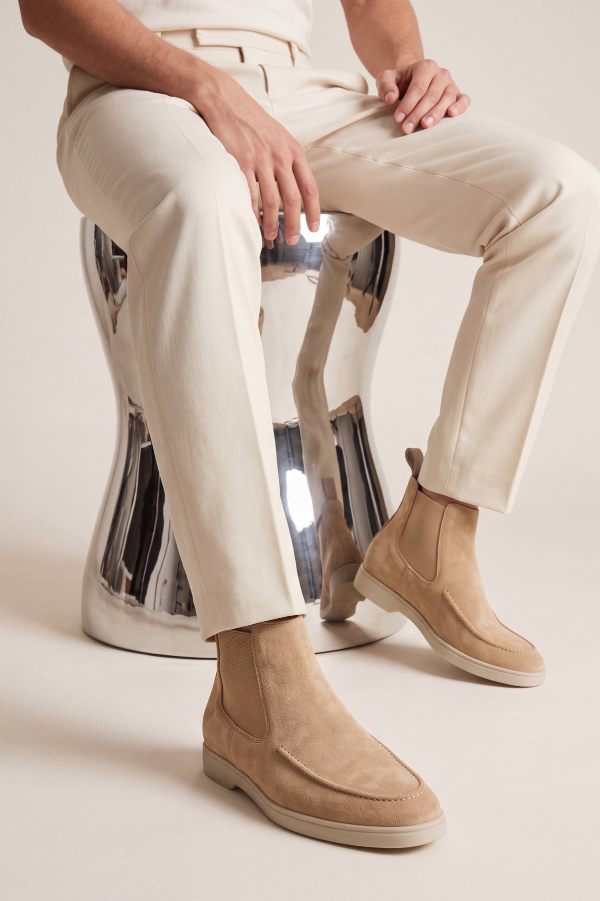 Mantova Chelsea Boots Sand