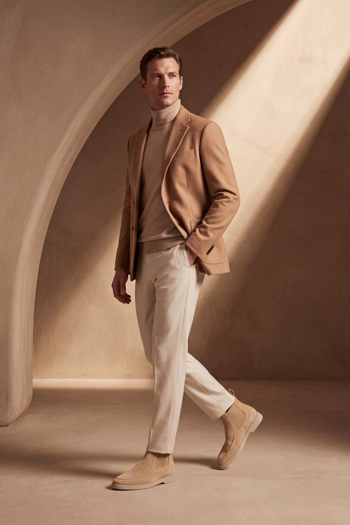 Mantova Chelsea Boots Sand