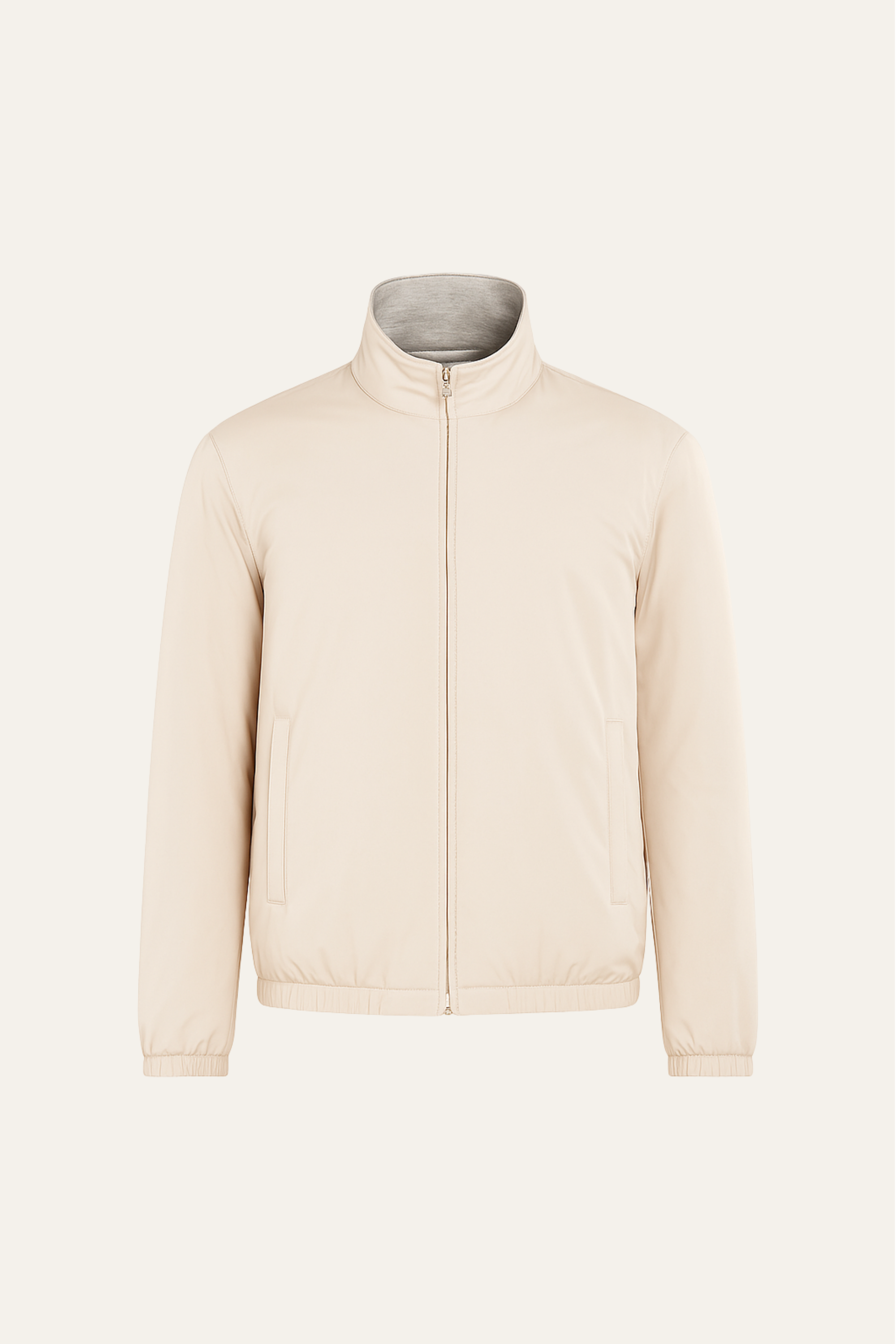Reverso Bomber Jacket Ivory