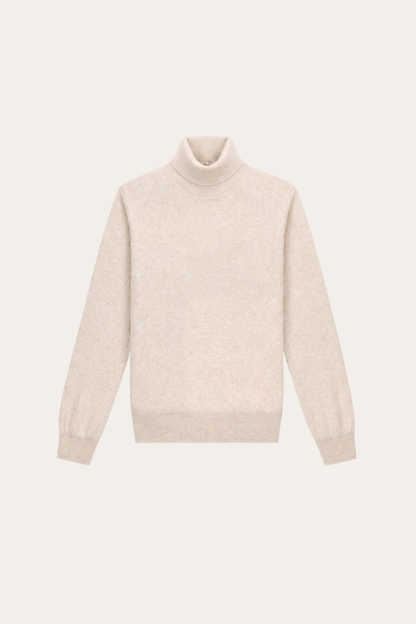 Vercelli Fine Turtleneck Ivory