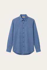 Ragusa Cotton Dress Shirt Denim Blue