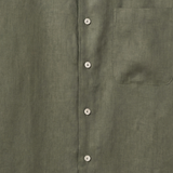 Positano Linen Shirt Olive