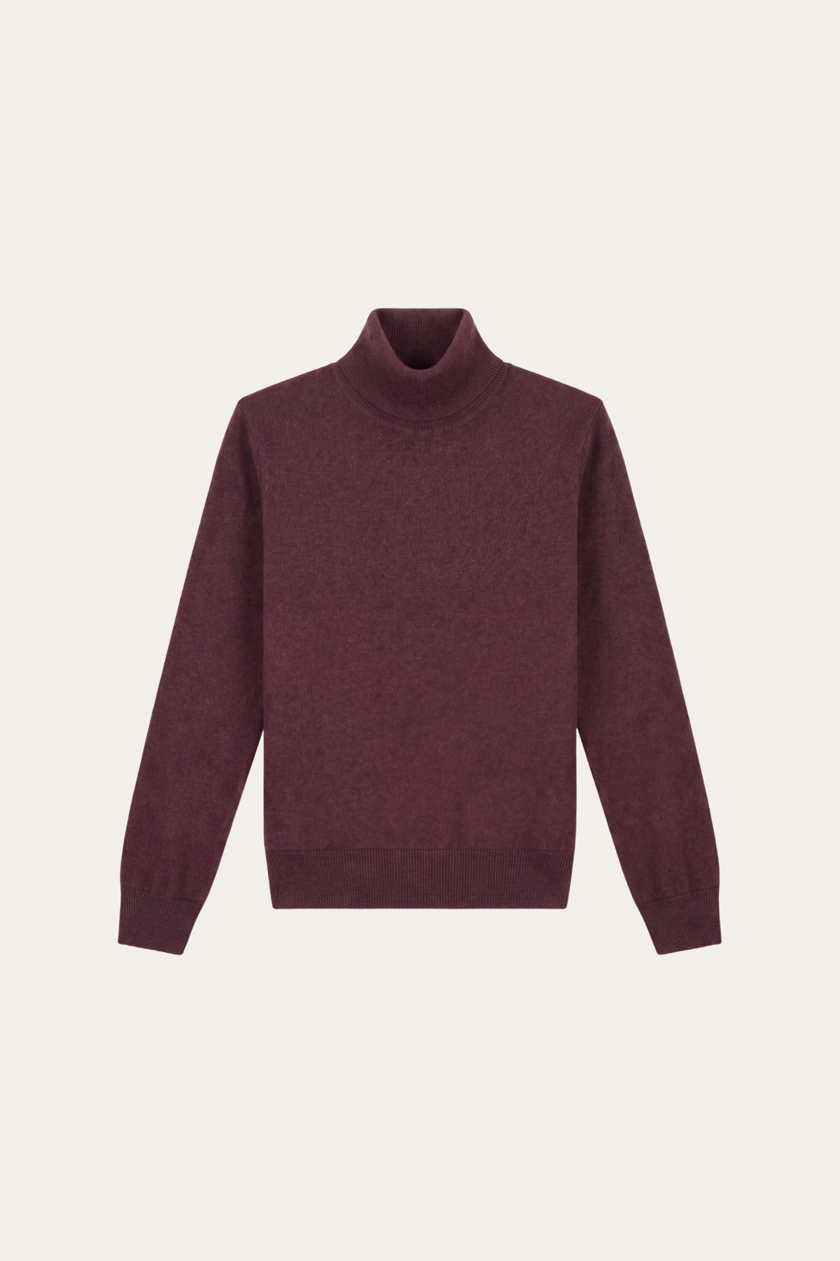 Vercelli Fine Turtleneck Burgundy