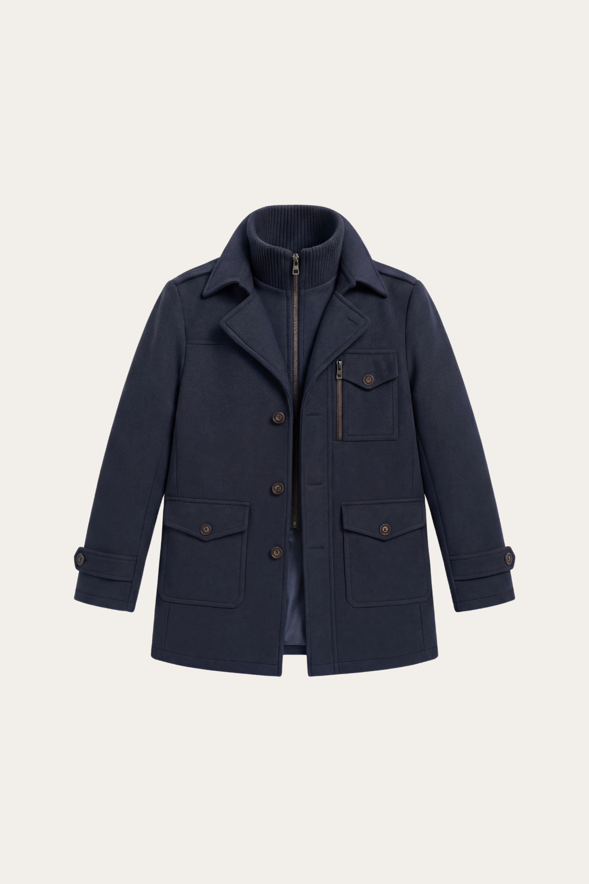 Melvin Field Coat Navy