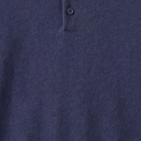 Alessandro Merino Polo Knit Blue