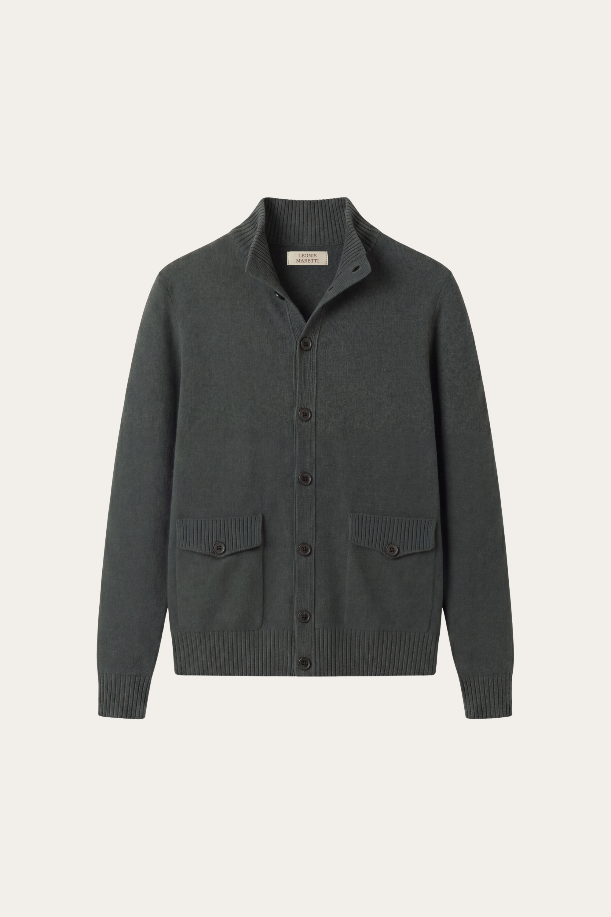 Giotto Cashmere Cardigan Forest