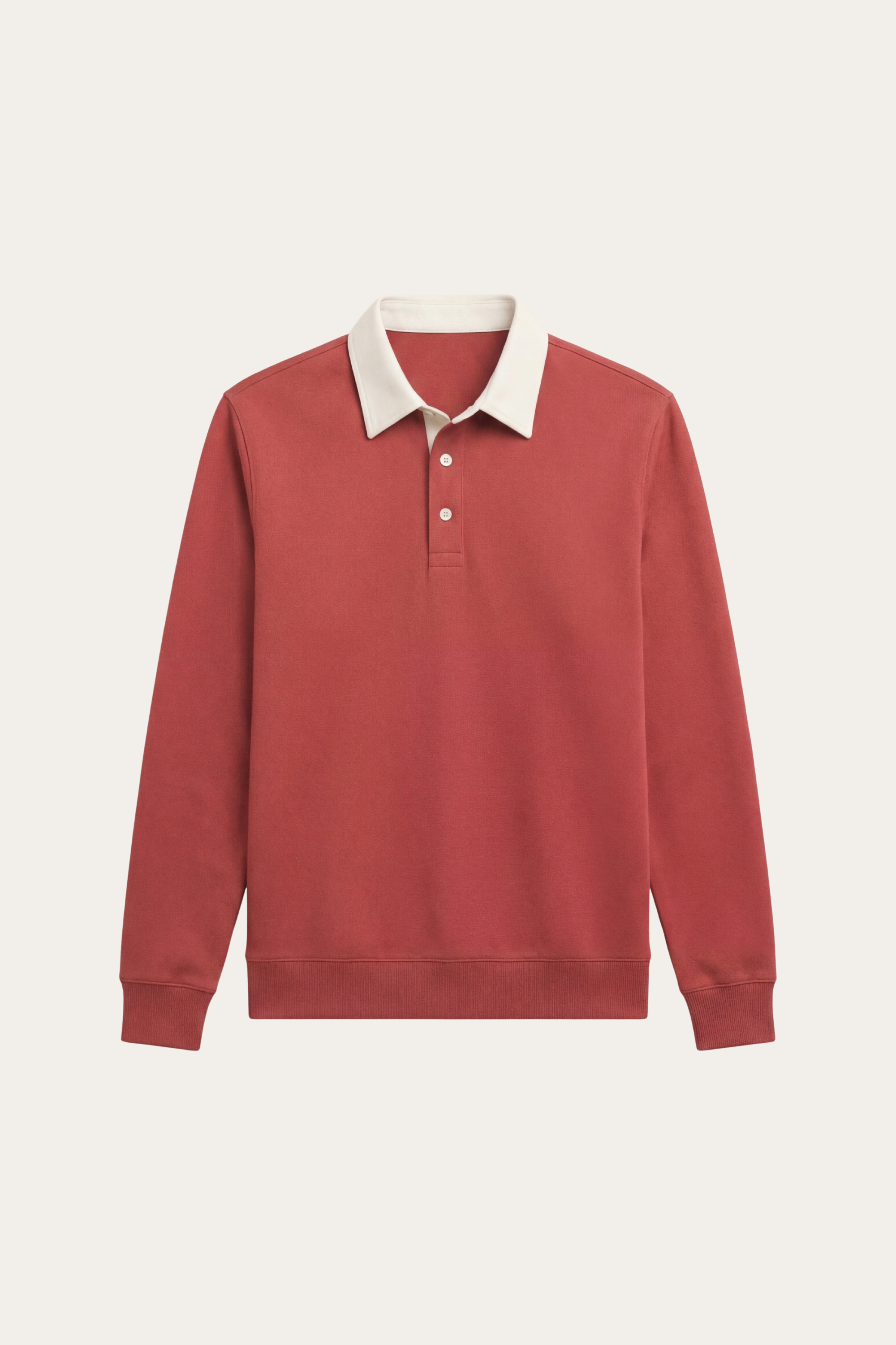 Valerio Polo Knit Red