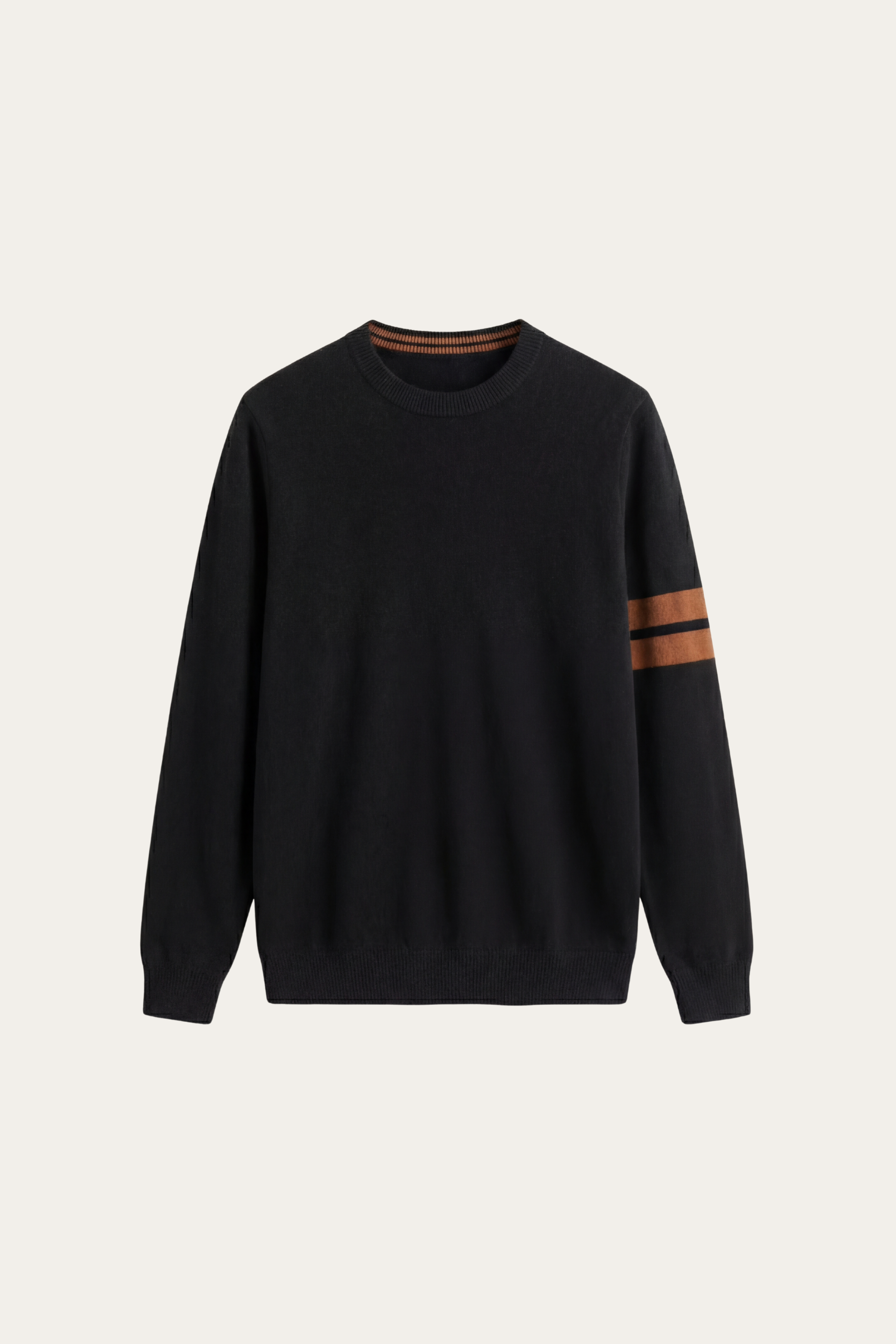 Valeno Cashmere Crewneck Sweater Black