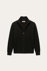 Roma Cashmere Cardigan Black