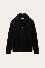 Medici Cable Knit Black