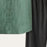 Trento Linen Set Green/Black