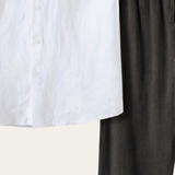 Trento Linen Set White/Black