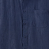 Vicenza Linen Short Sleeve Blue