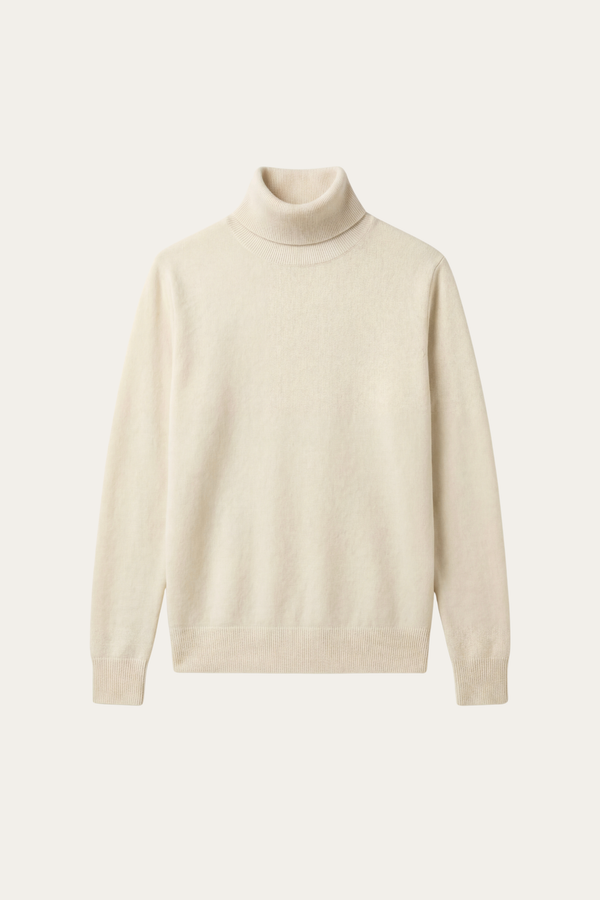 Avenzo Cashmere Turtleneck Ivory