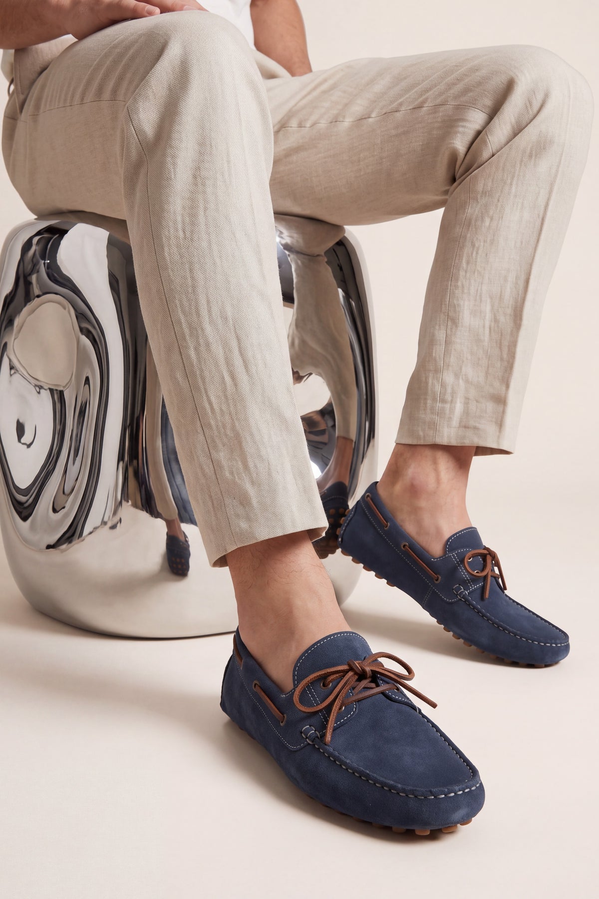 Urbino Driving Loafers Navy