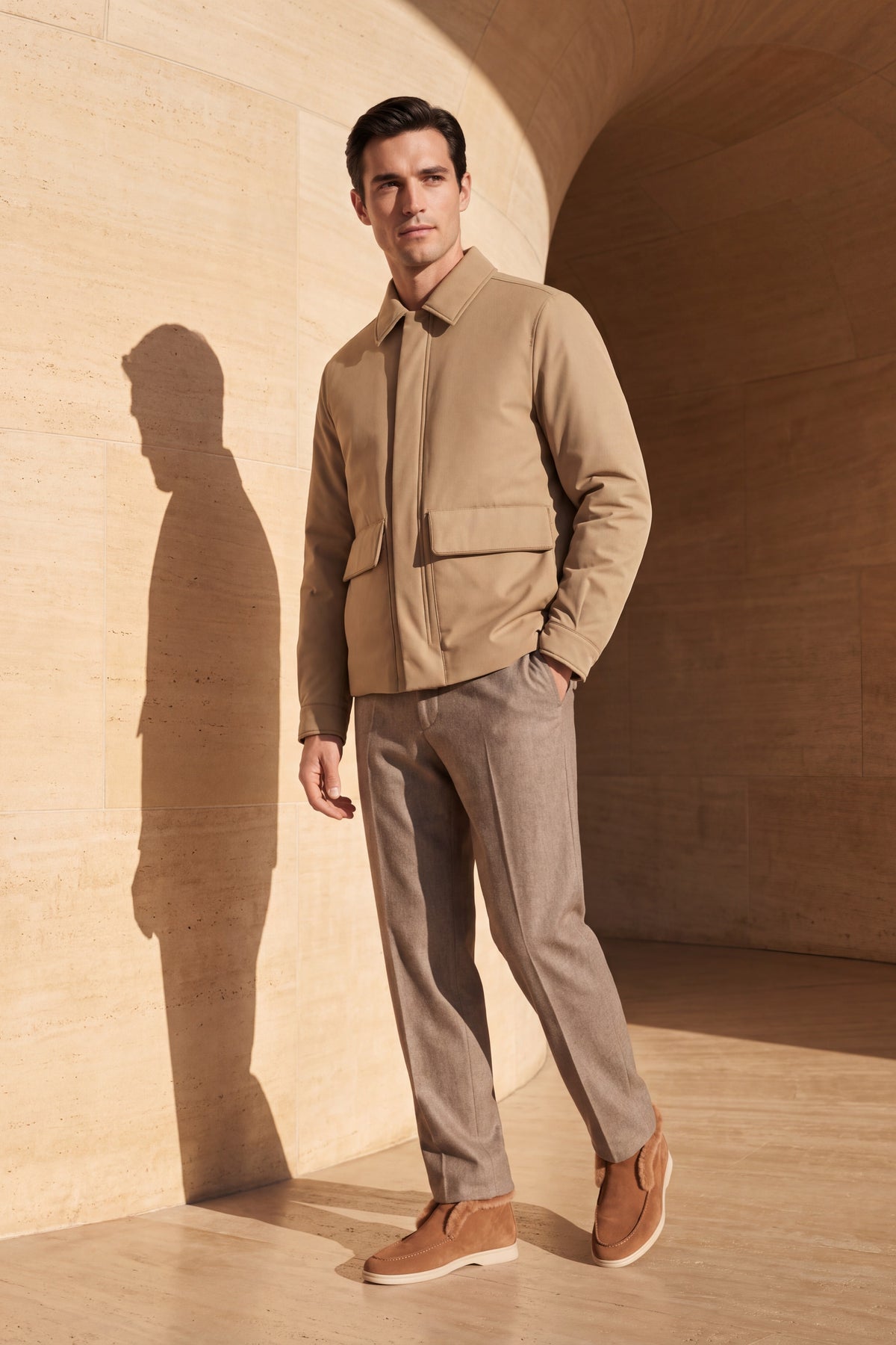 Viterbo Field Jacket Khaki